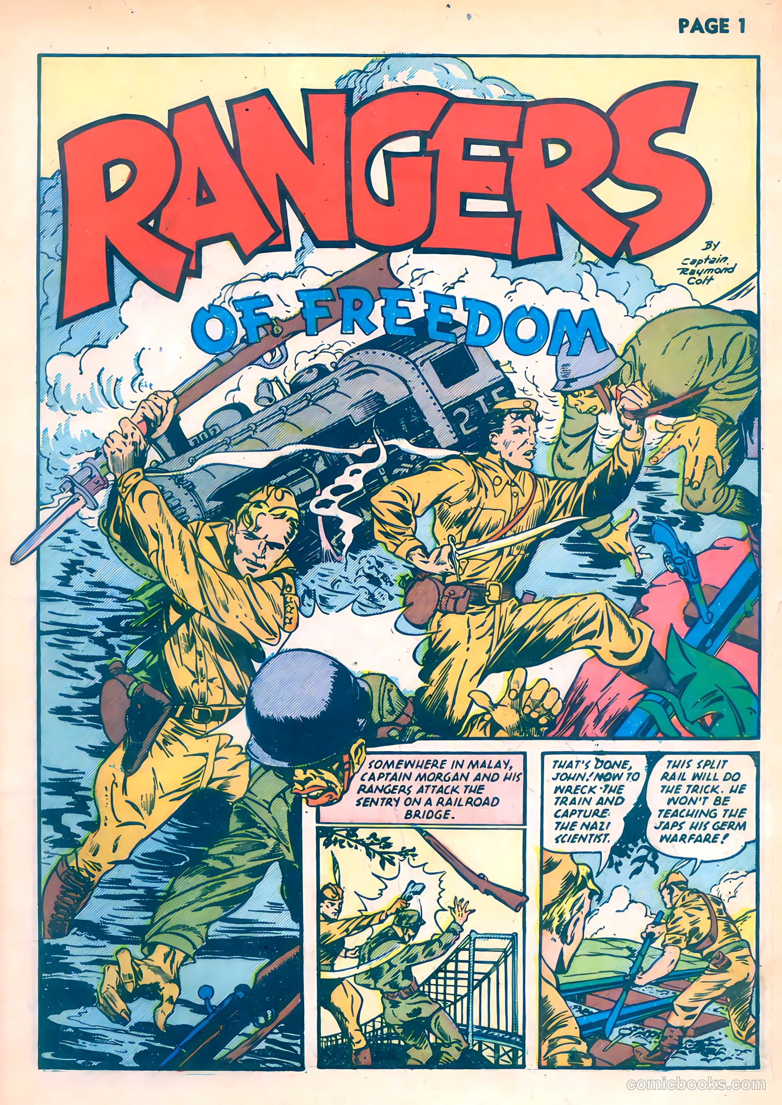 Rangers Comics #6 (1951) — page 3 of 68