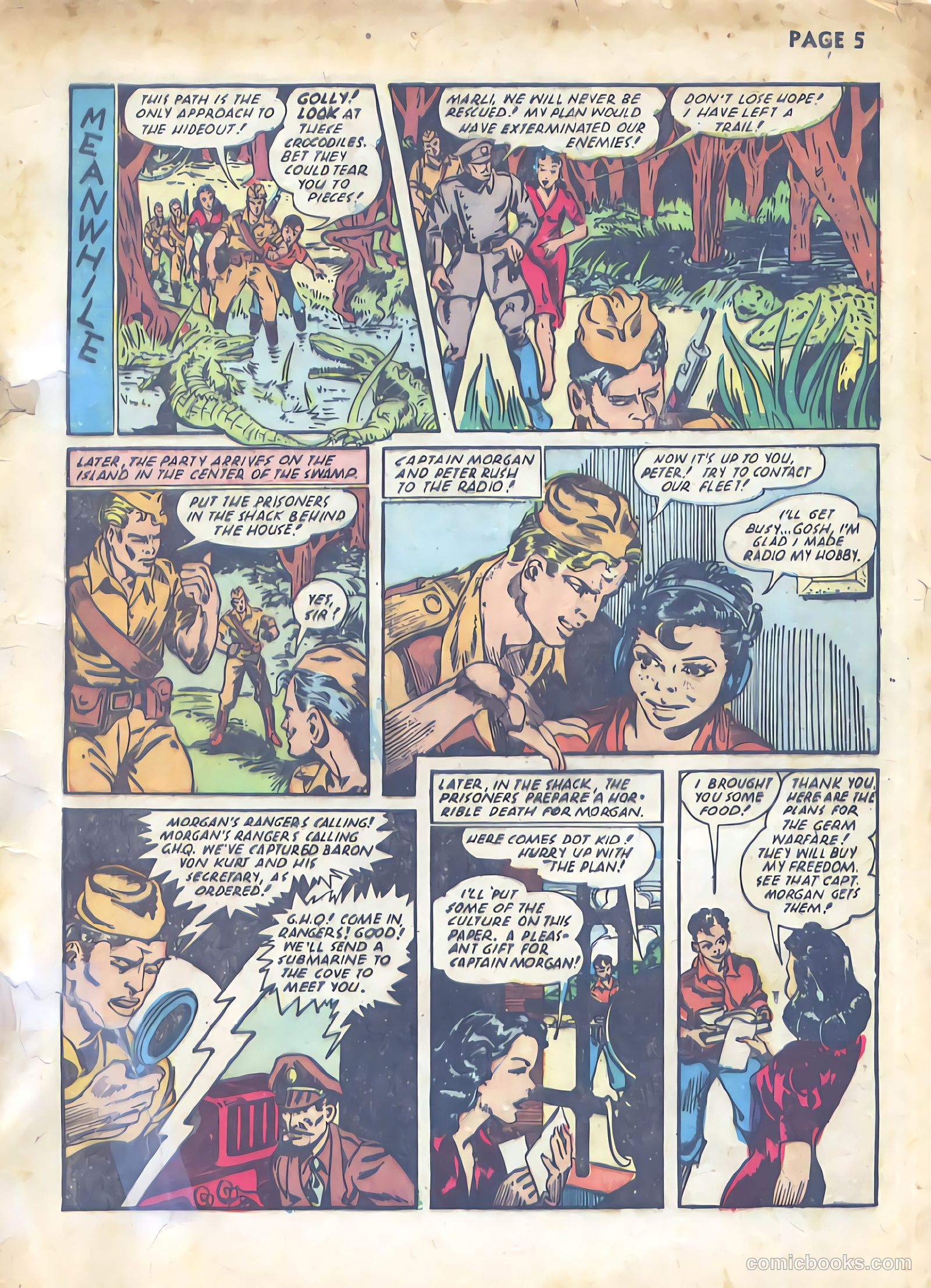 Rangers Comics #6 (1951) — page 7 of 68