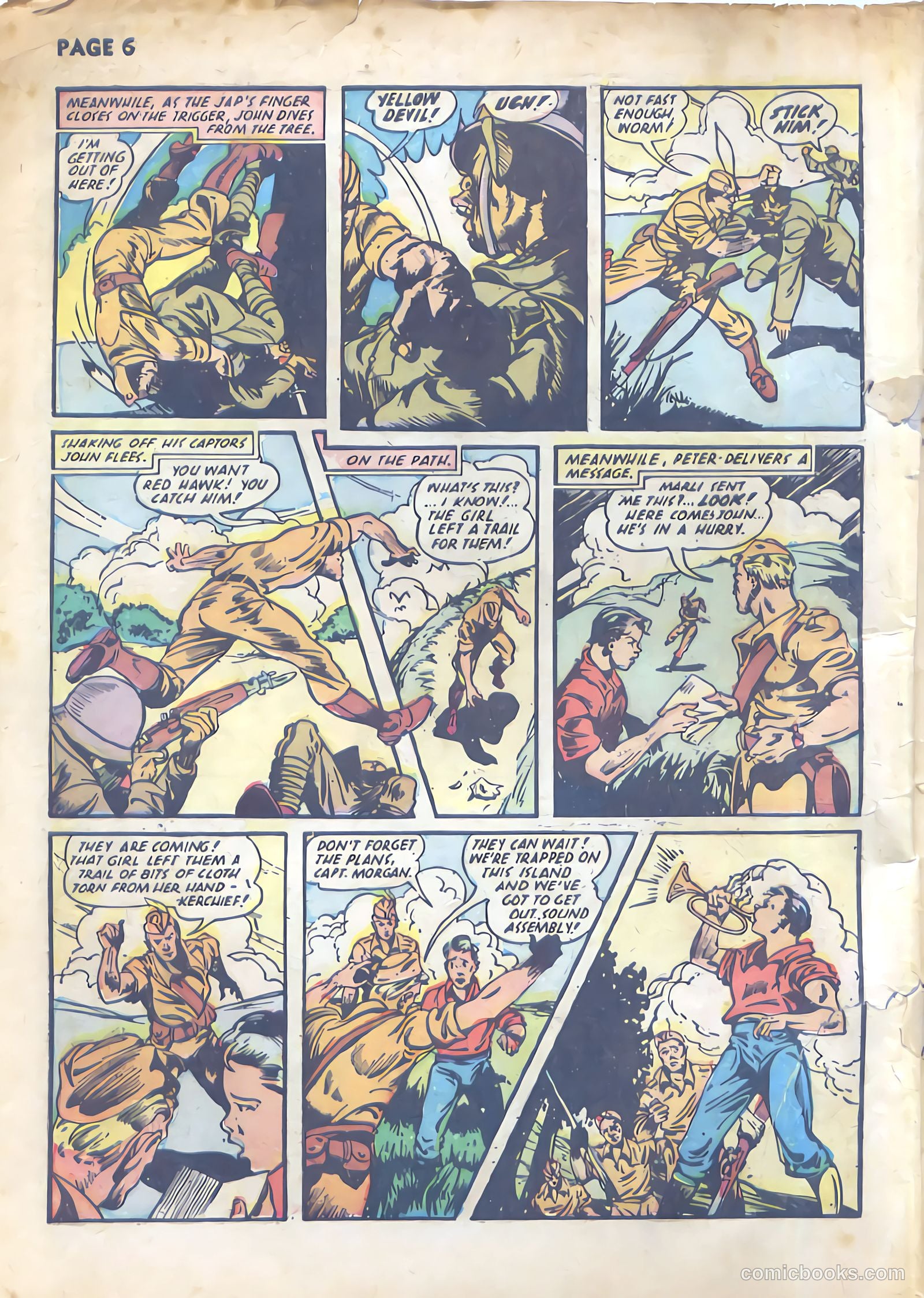 Rangers Comics #6 (1951) — page 8 of 68