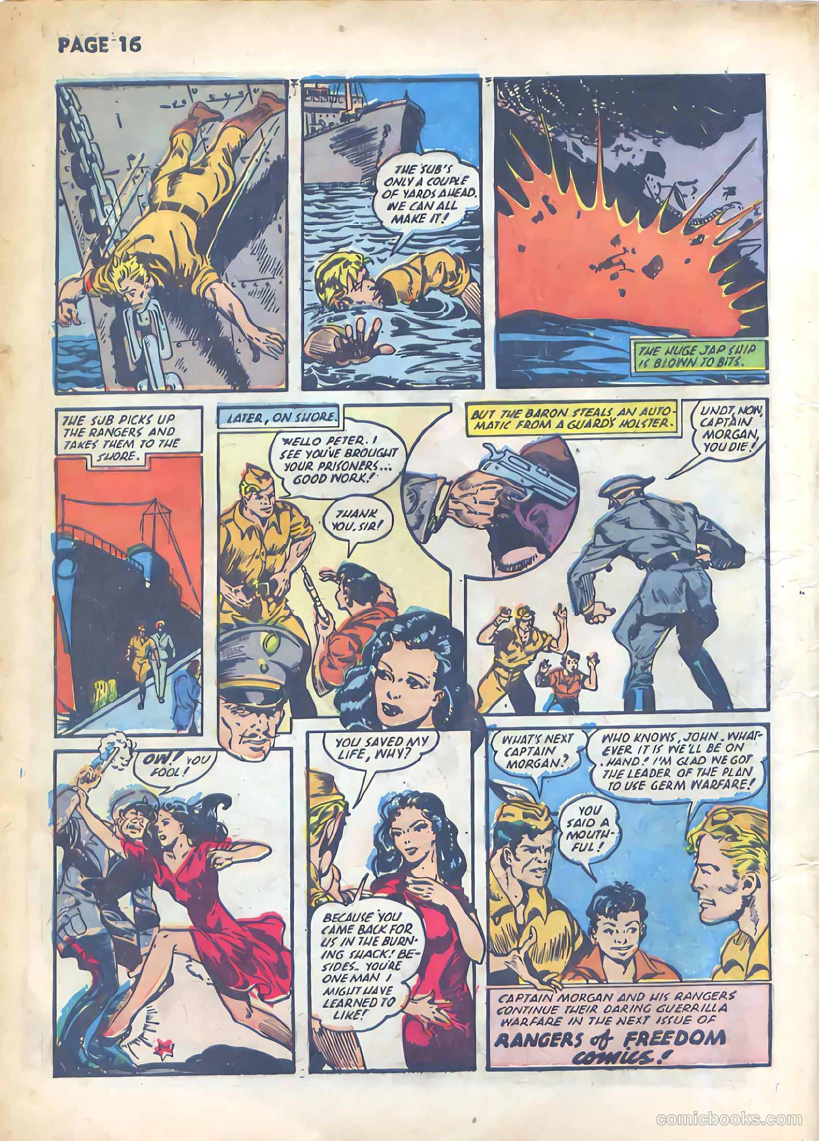 Rangers Comics #6 (1951) — page 18 of 68