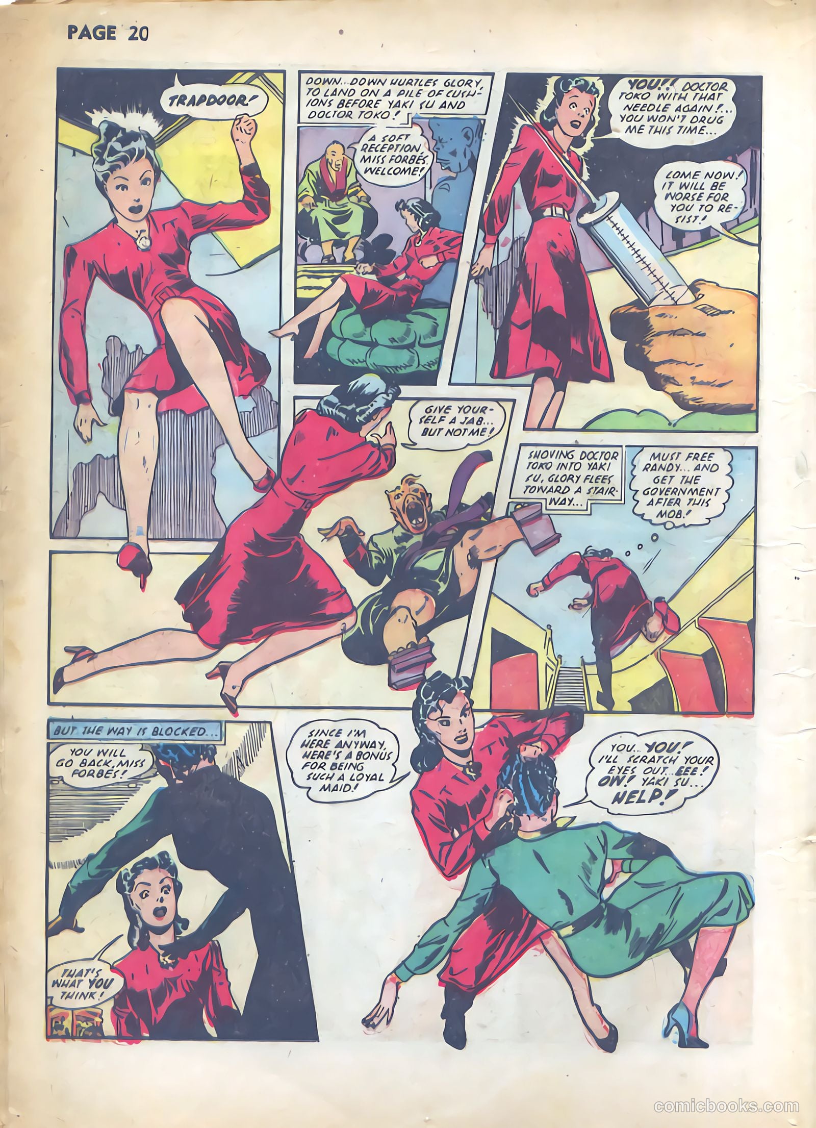 Rangers Comics #6 (1951) — page 22 of 68