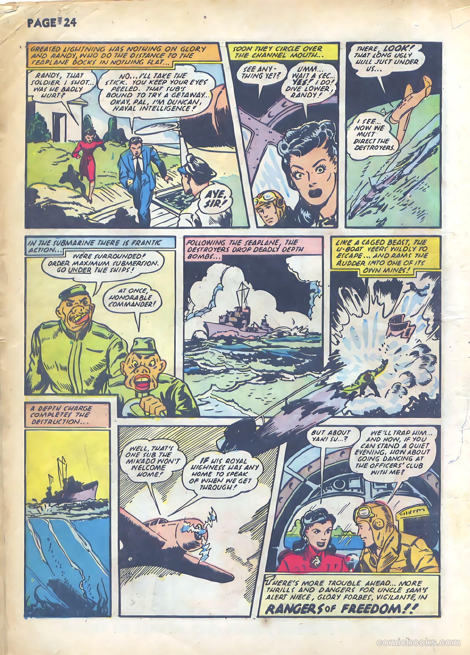 Rangers Comics #6 (1951) — page 26 of 68