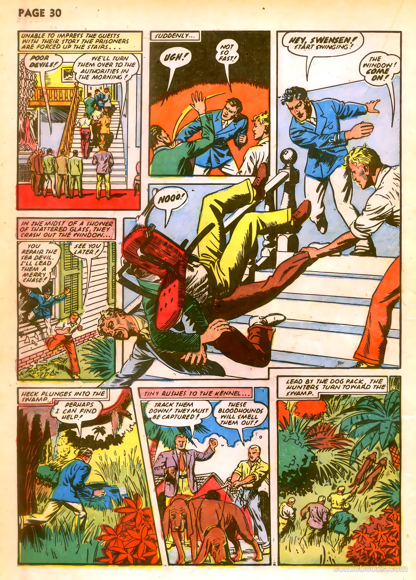Rangers Comics #6 (1951) — page 32 of 68