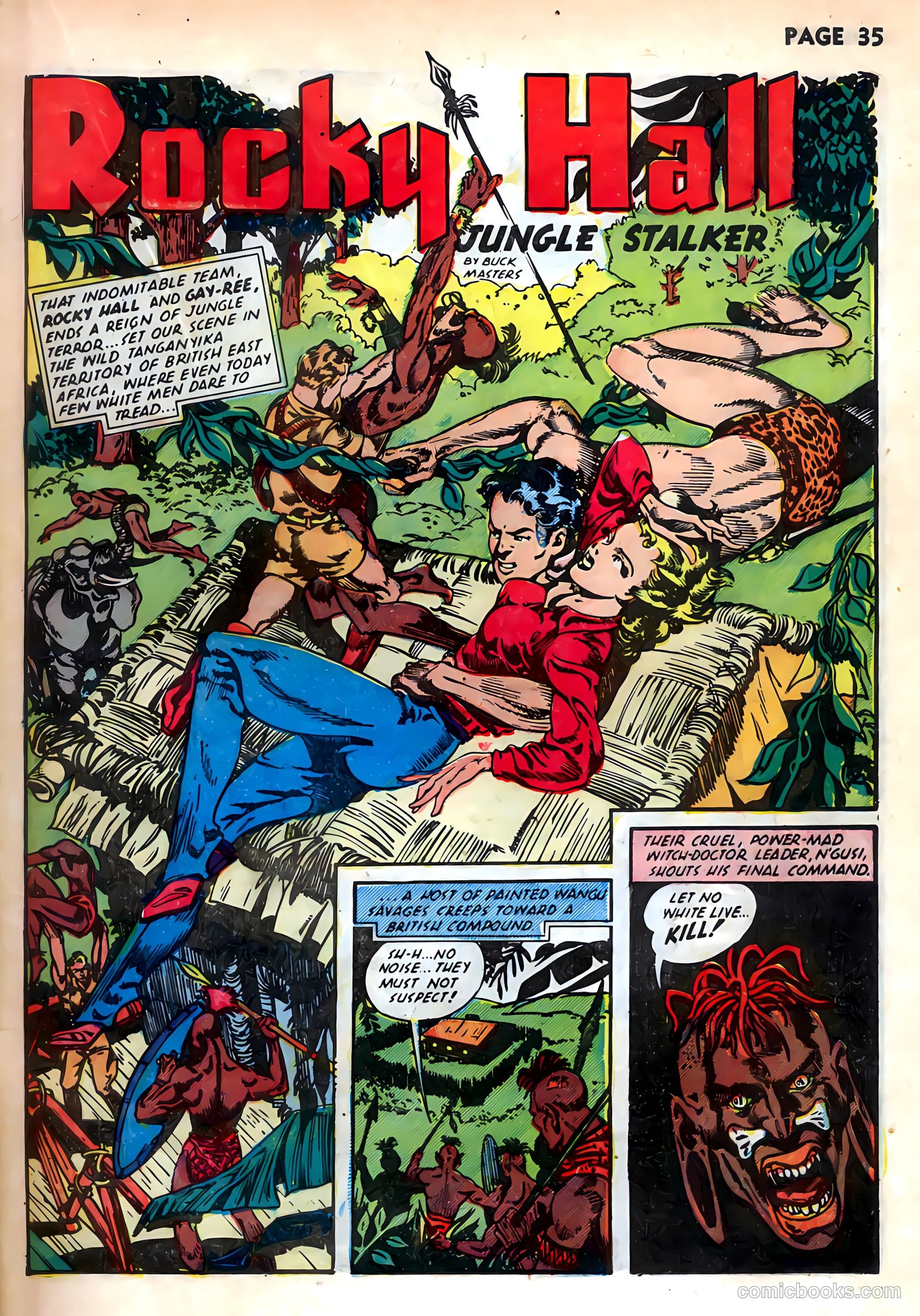 Rangers Comics #6 (1951) — page 37 of 68