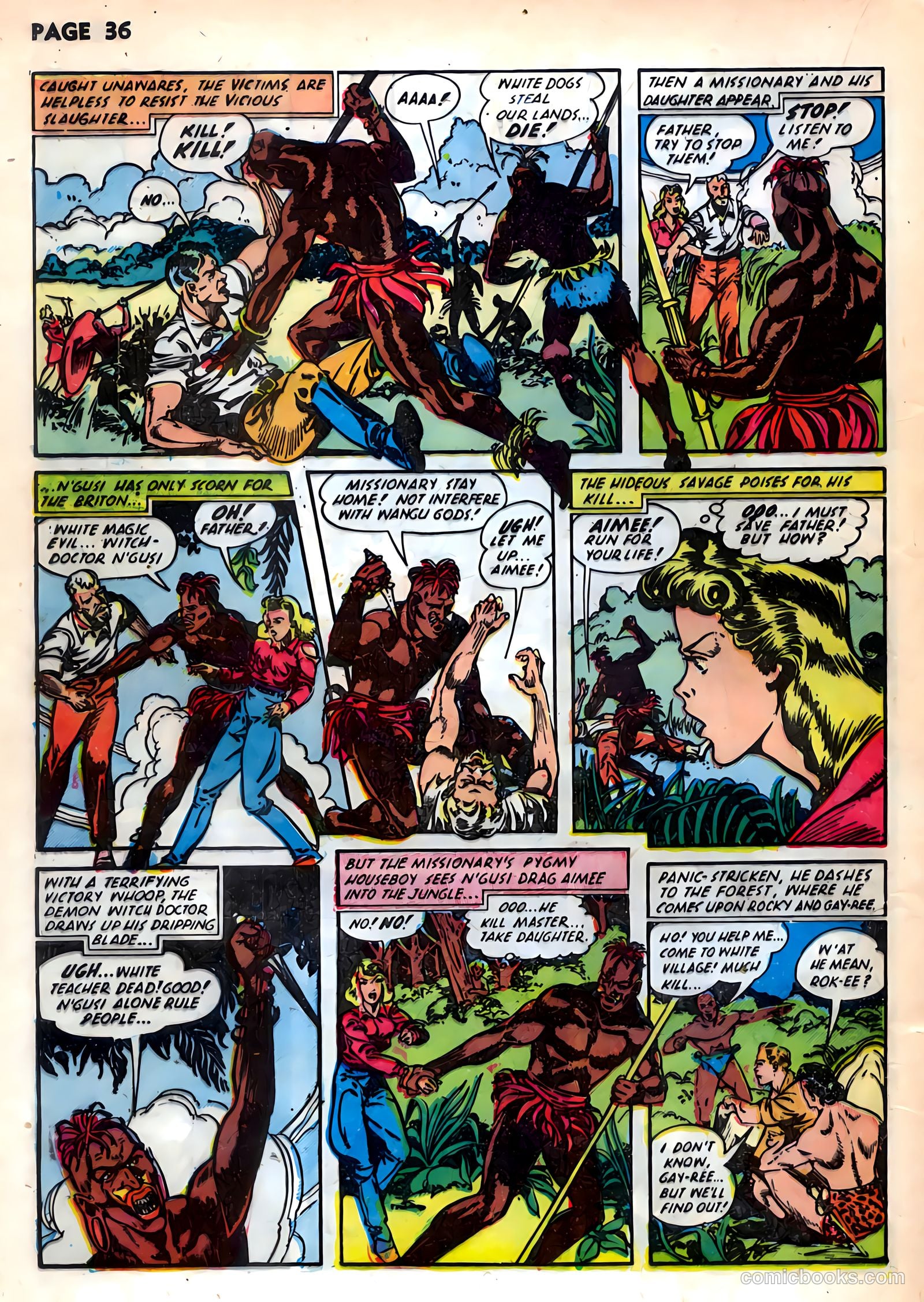 Rangers Comics #6 (1951) — page 38 of 68