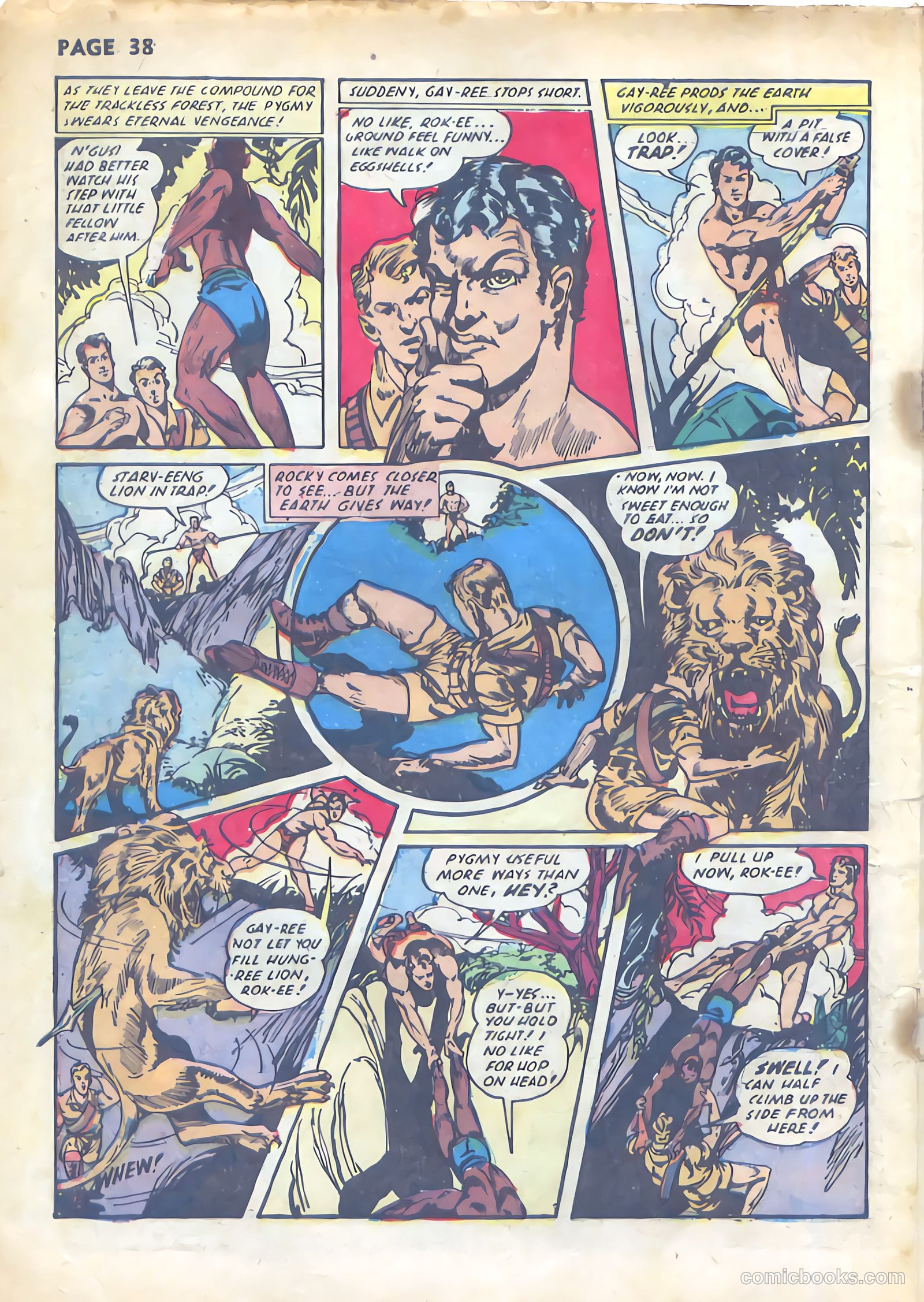 Rangers Comics #6 (1951) — page 40 of 68