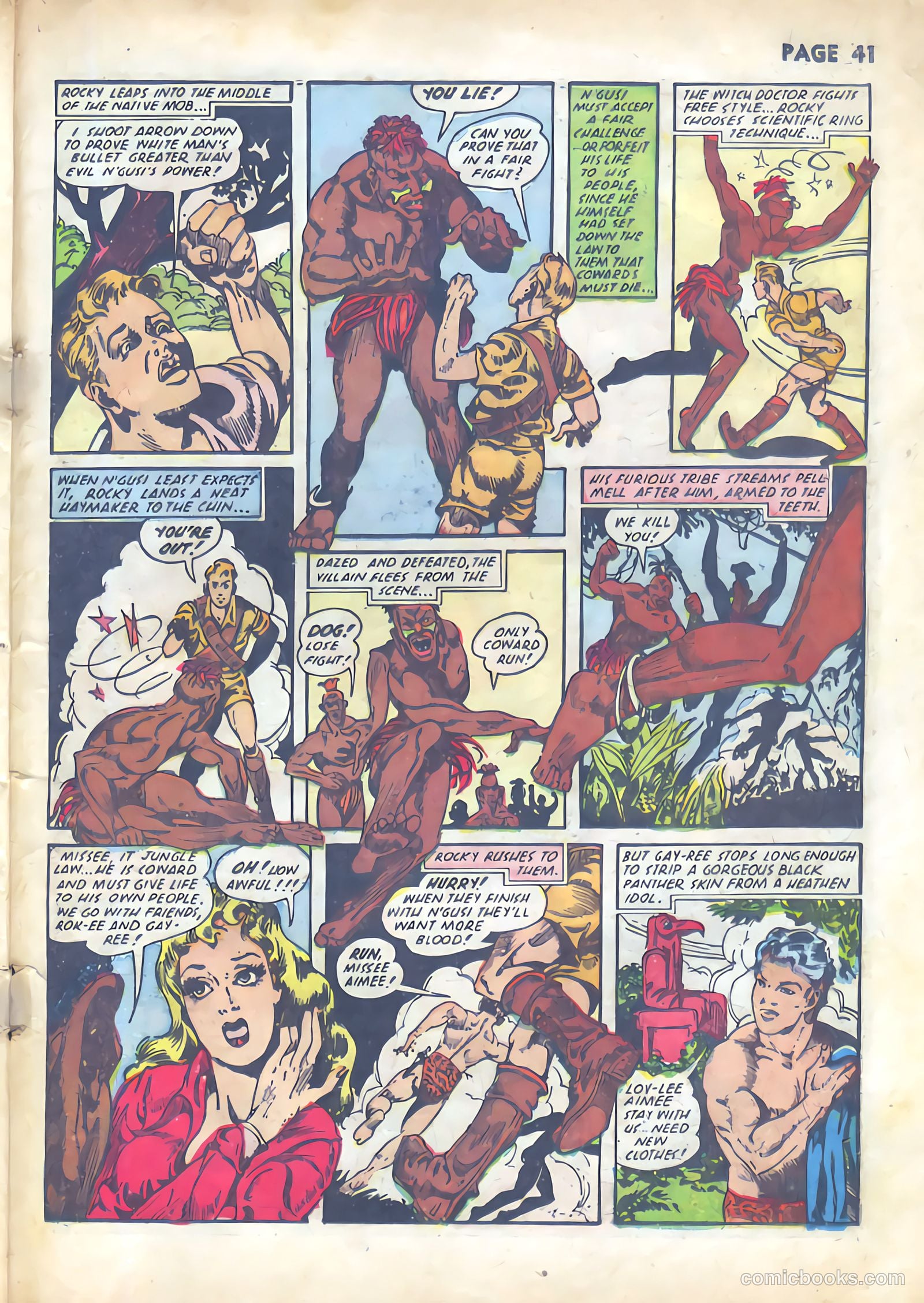 Rangers Comics #6 (1951) — page 43 of 68