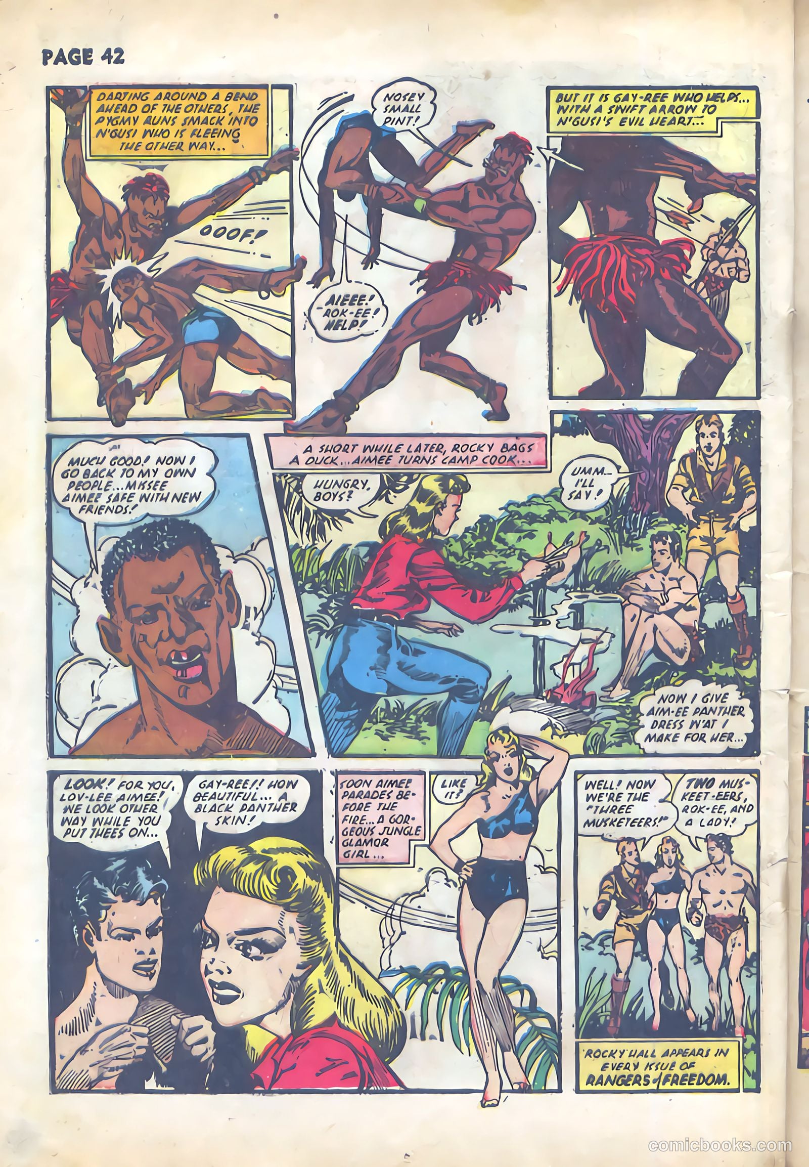 Rangers Comics #6 (1951) — page 44 of 68