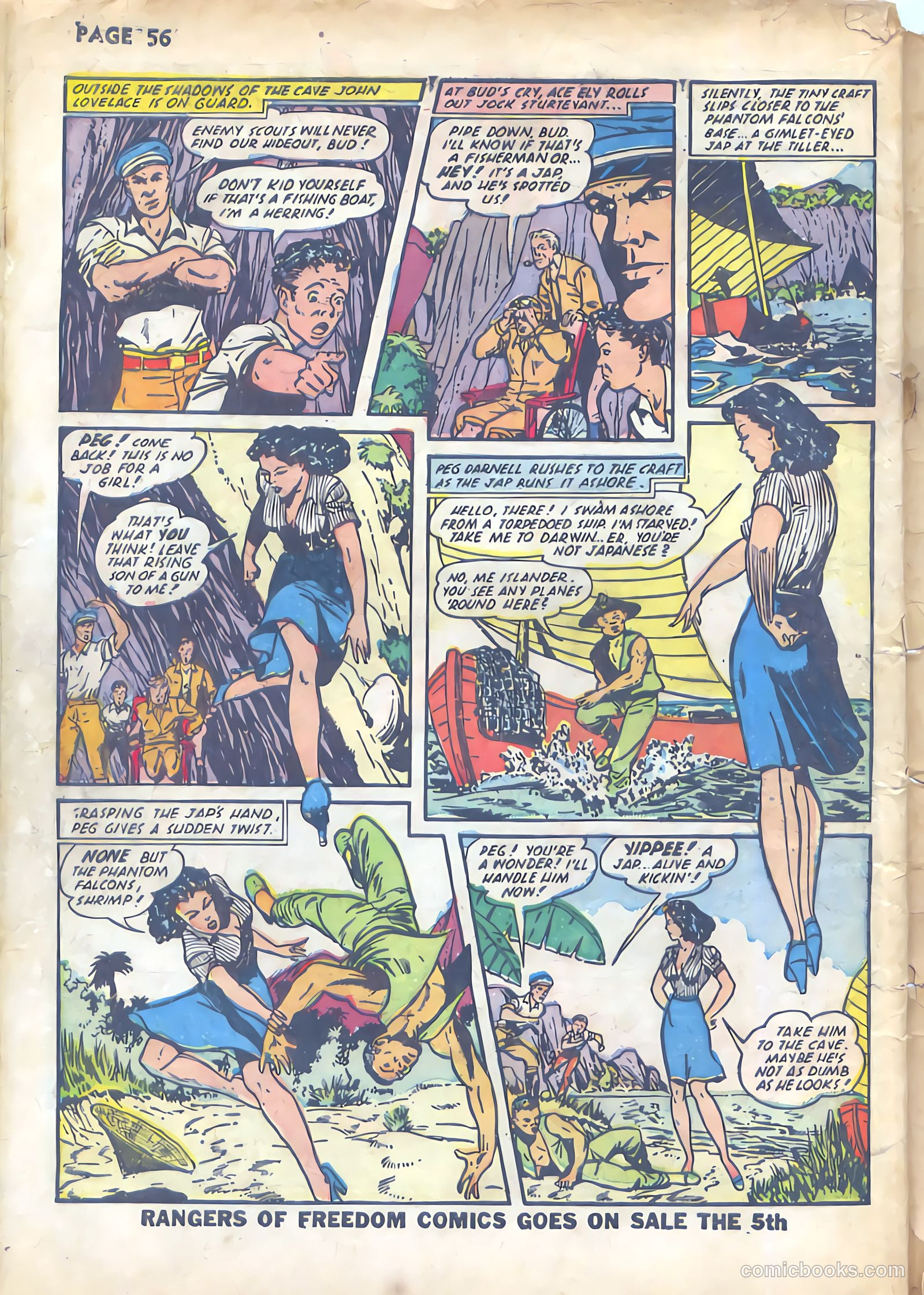 Rangers Comics #6 (1951) — page 58 of 68
