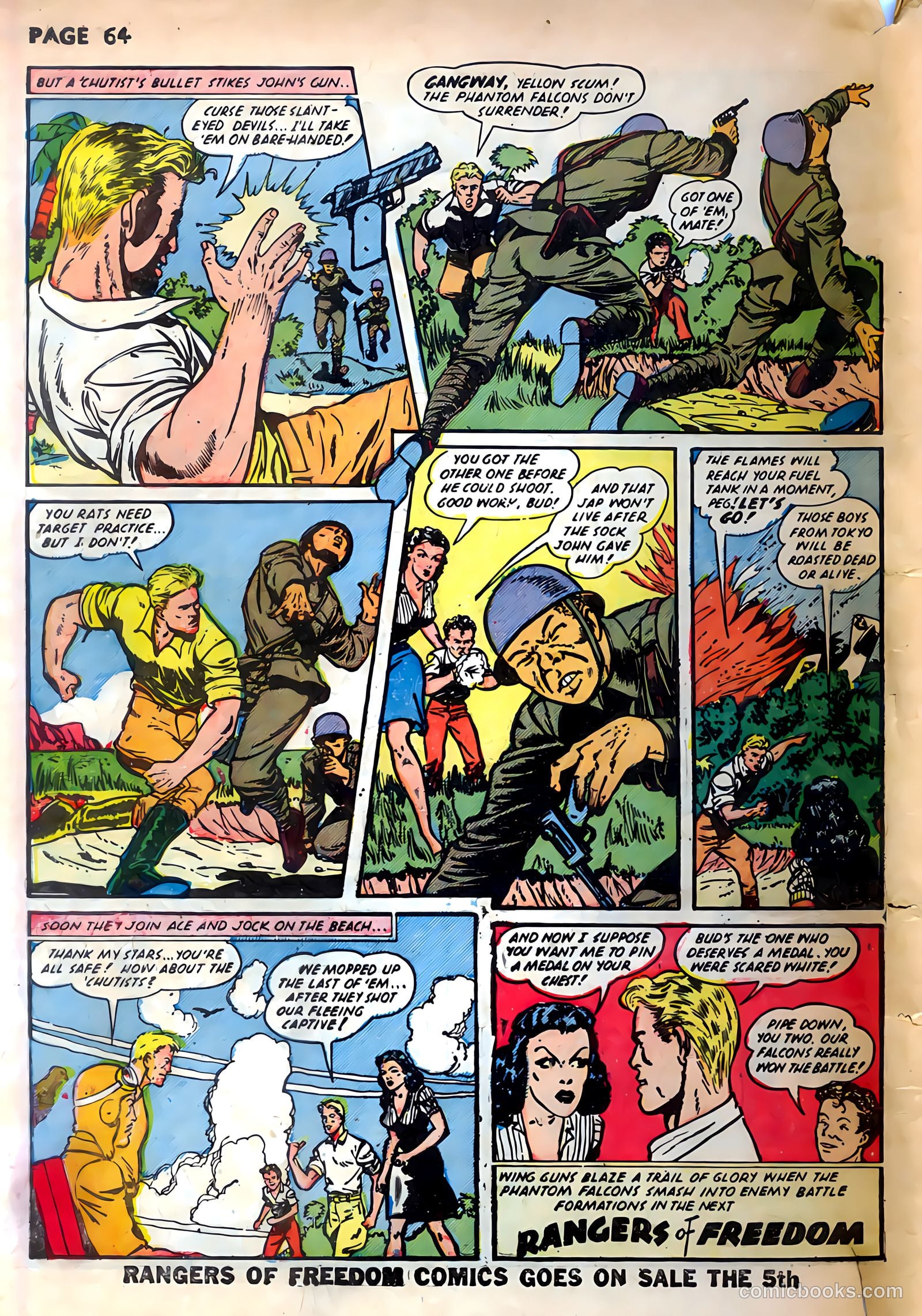 Rangers Comics #6 (1951) — page 66 of 68