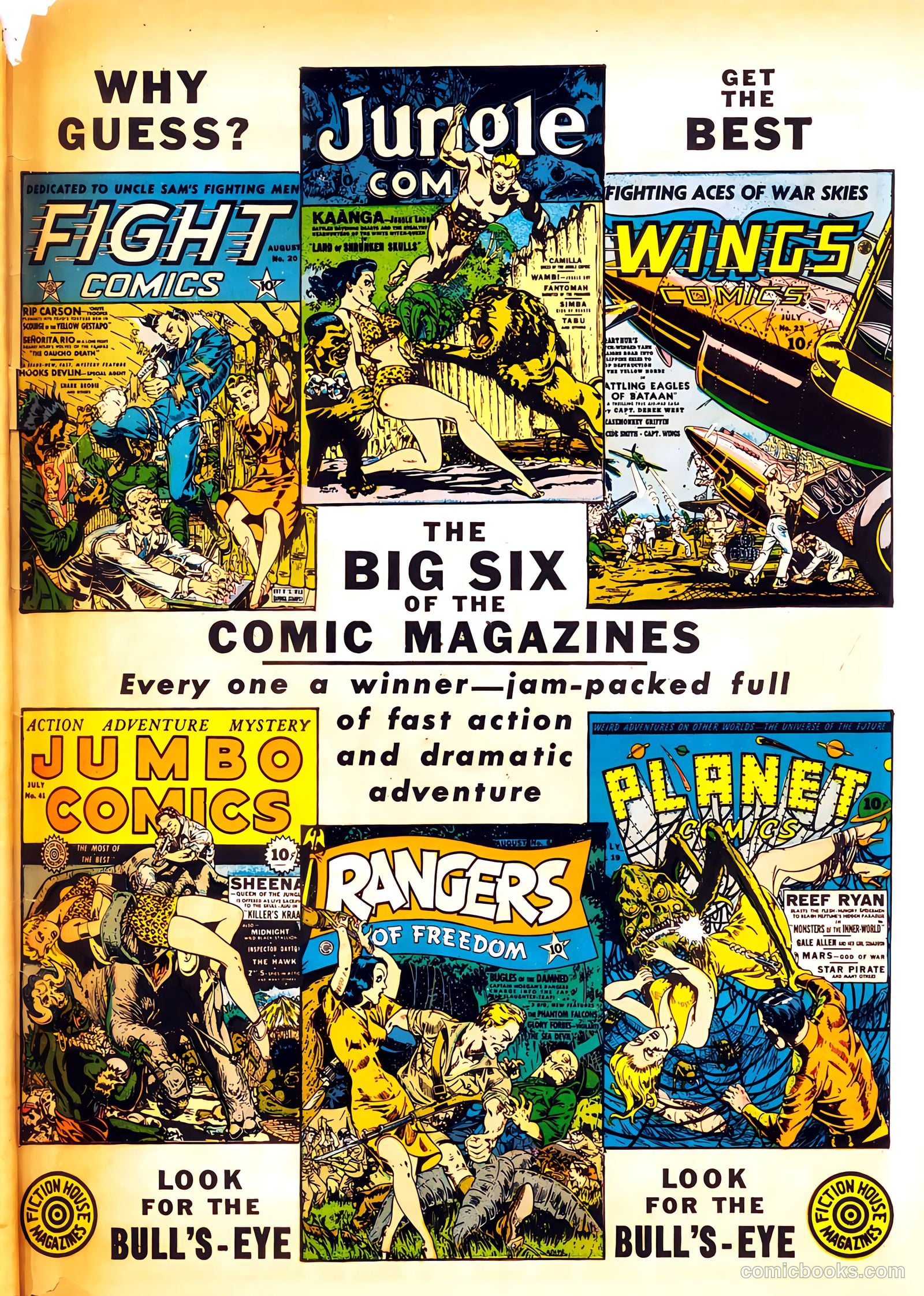 Rangers Comics #6 (1951) — page 67 of 68
