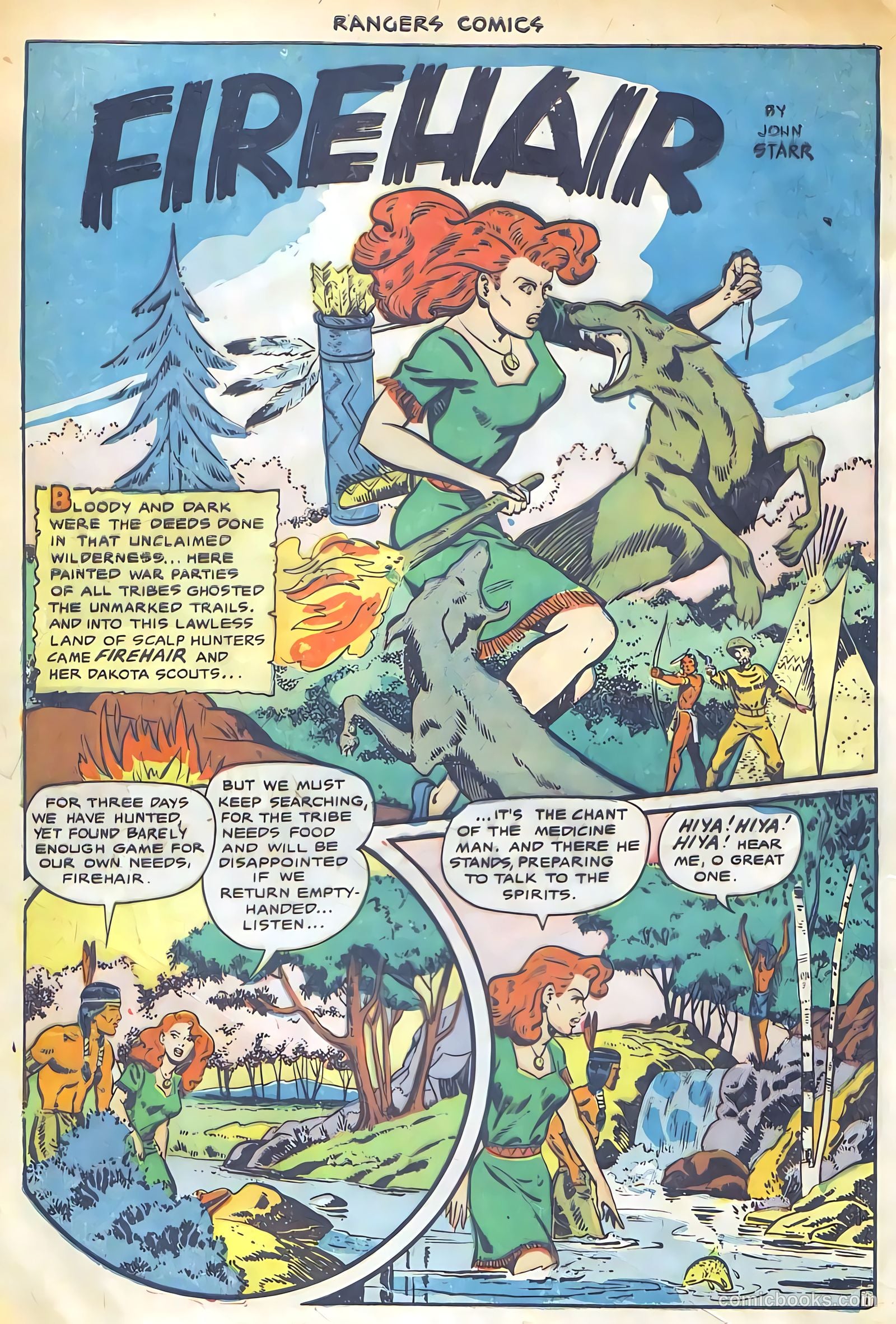 Rangers Comics #60 (1951) — page 4 of 36
