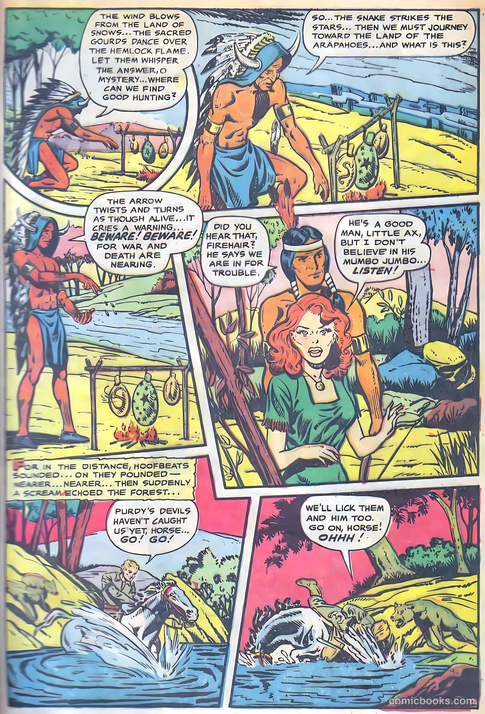 Rangers Comics #60 (1951) — page 5 of 36