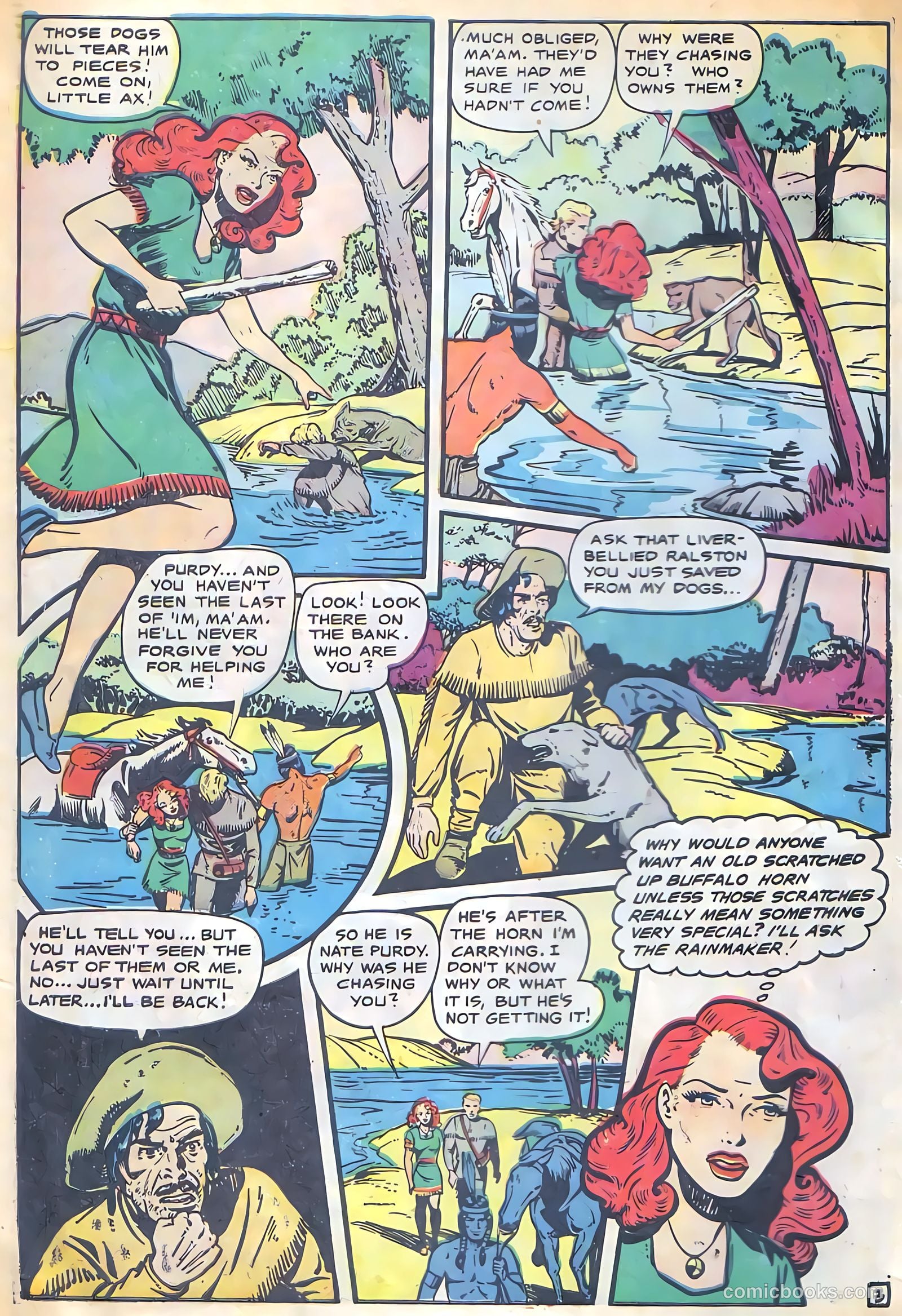 Rangers Comics #60 (1951) — page 6 of 36