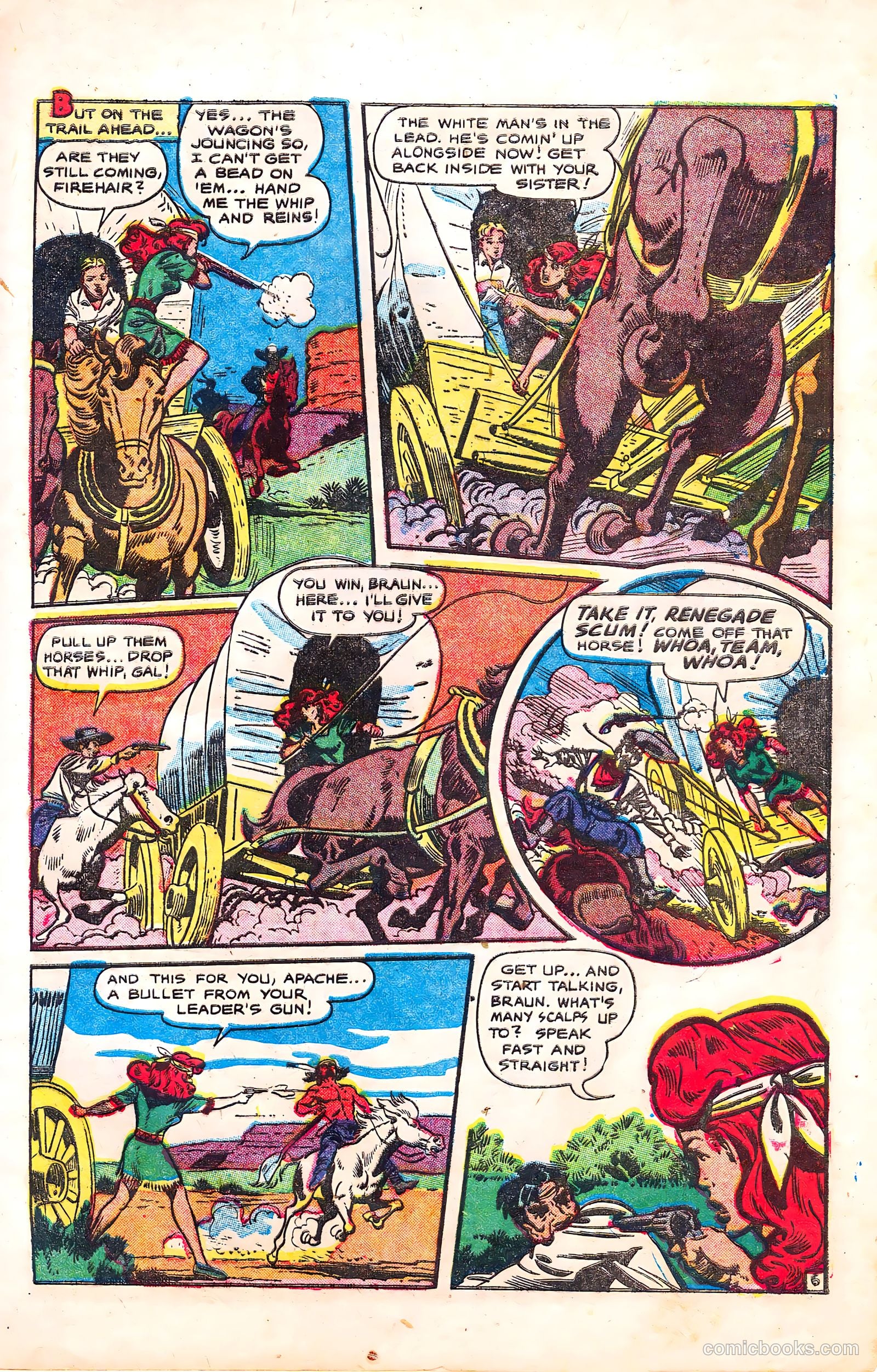 Rangers Comics #61 (1951) — page 9 of 36