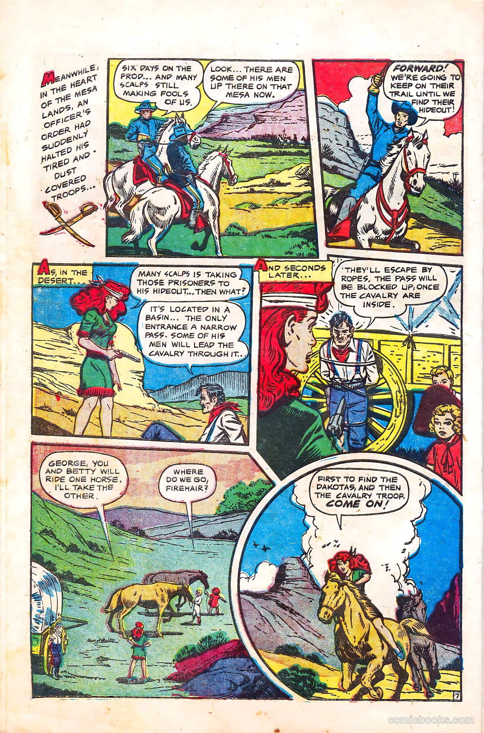 Rangers Comics #61 (1951) — page 10 of 36