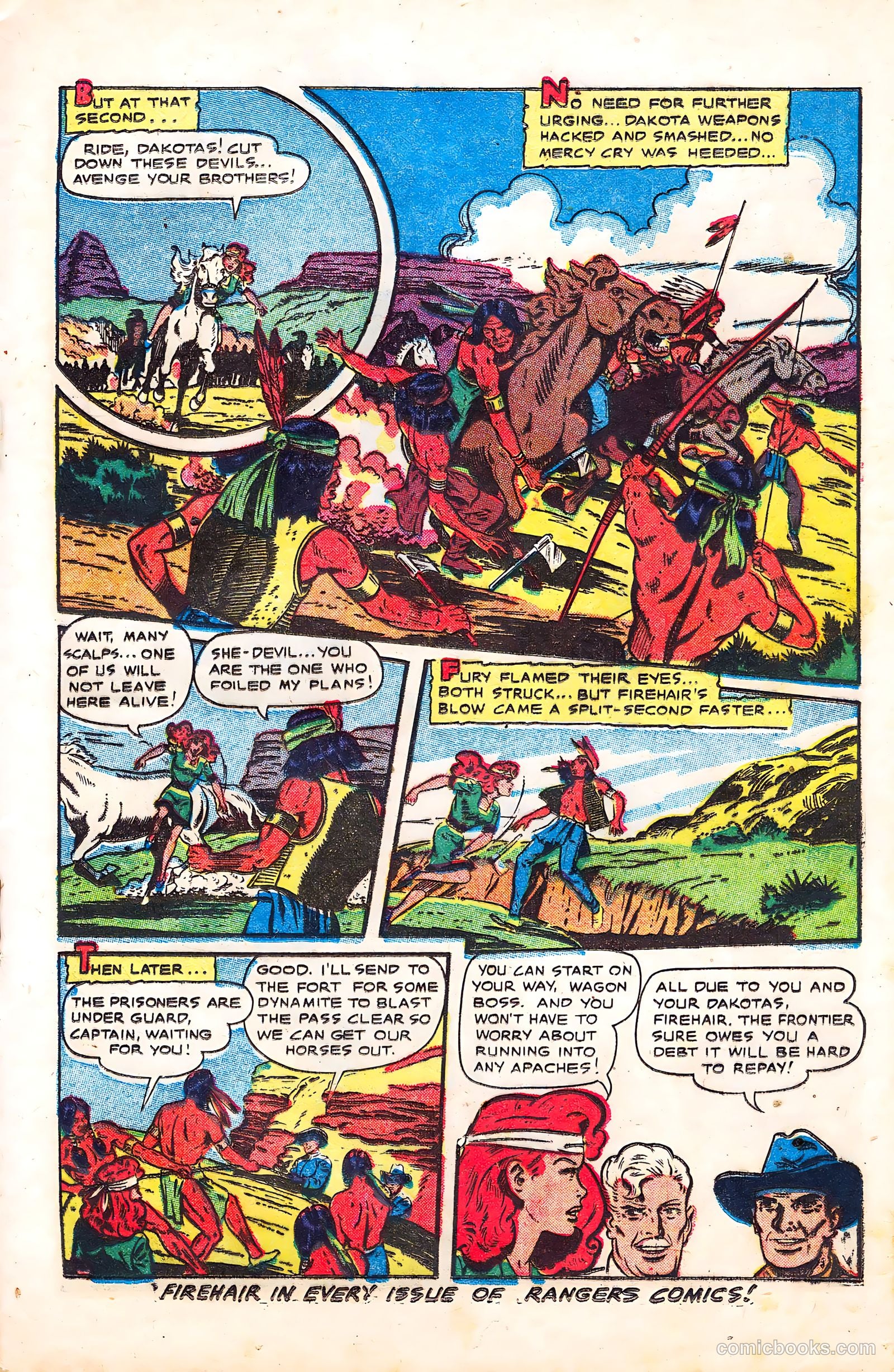 Rangers Comics #61 (1951) — page 13 of 36