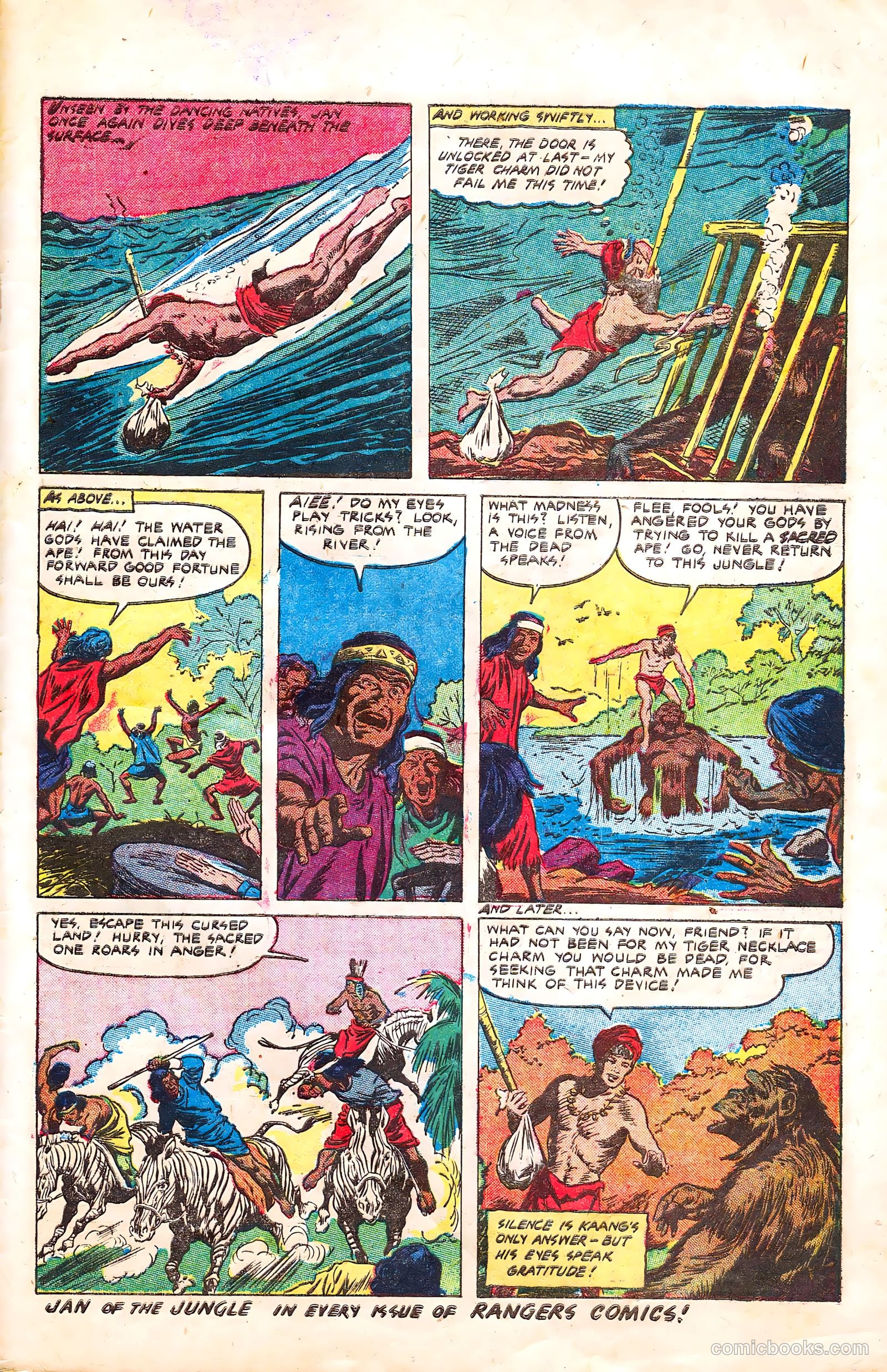 Rangers Comics #61 (1951) — page 33 of 36