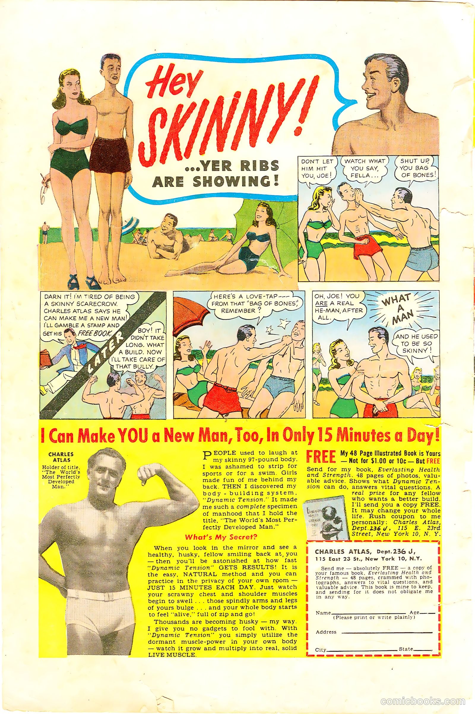 Rangers Comics #61 (1951) — page 36 of 36