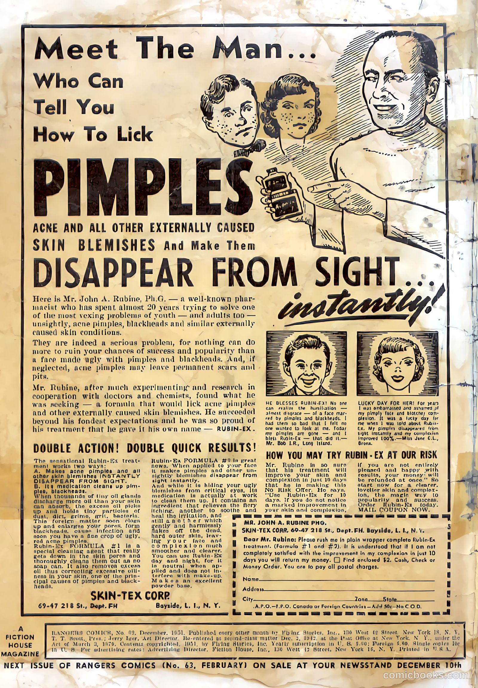 Rangers Comics #62 (1951) — page 2 of 36