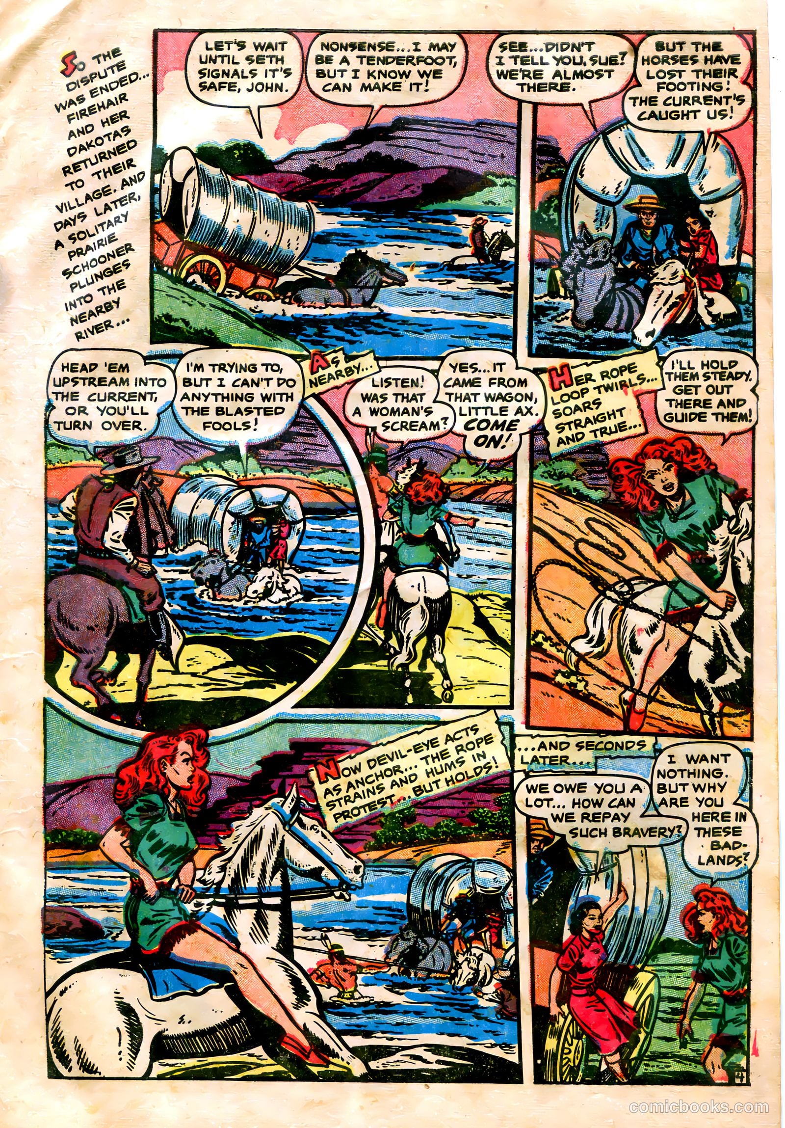 Rangers Comics #62 (1951) — page 7 of 36