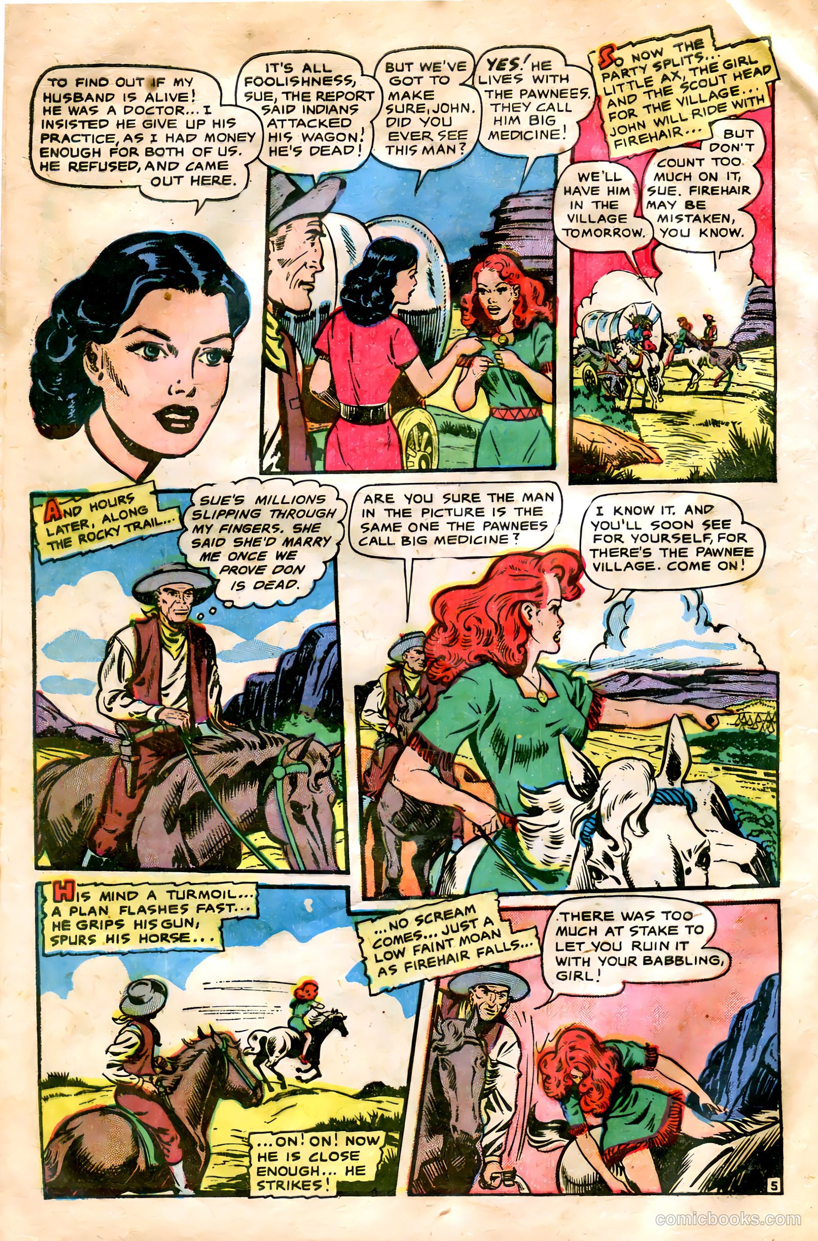 Rangers Comics #62 (1951) — page 8 of 36