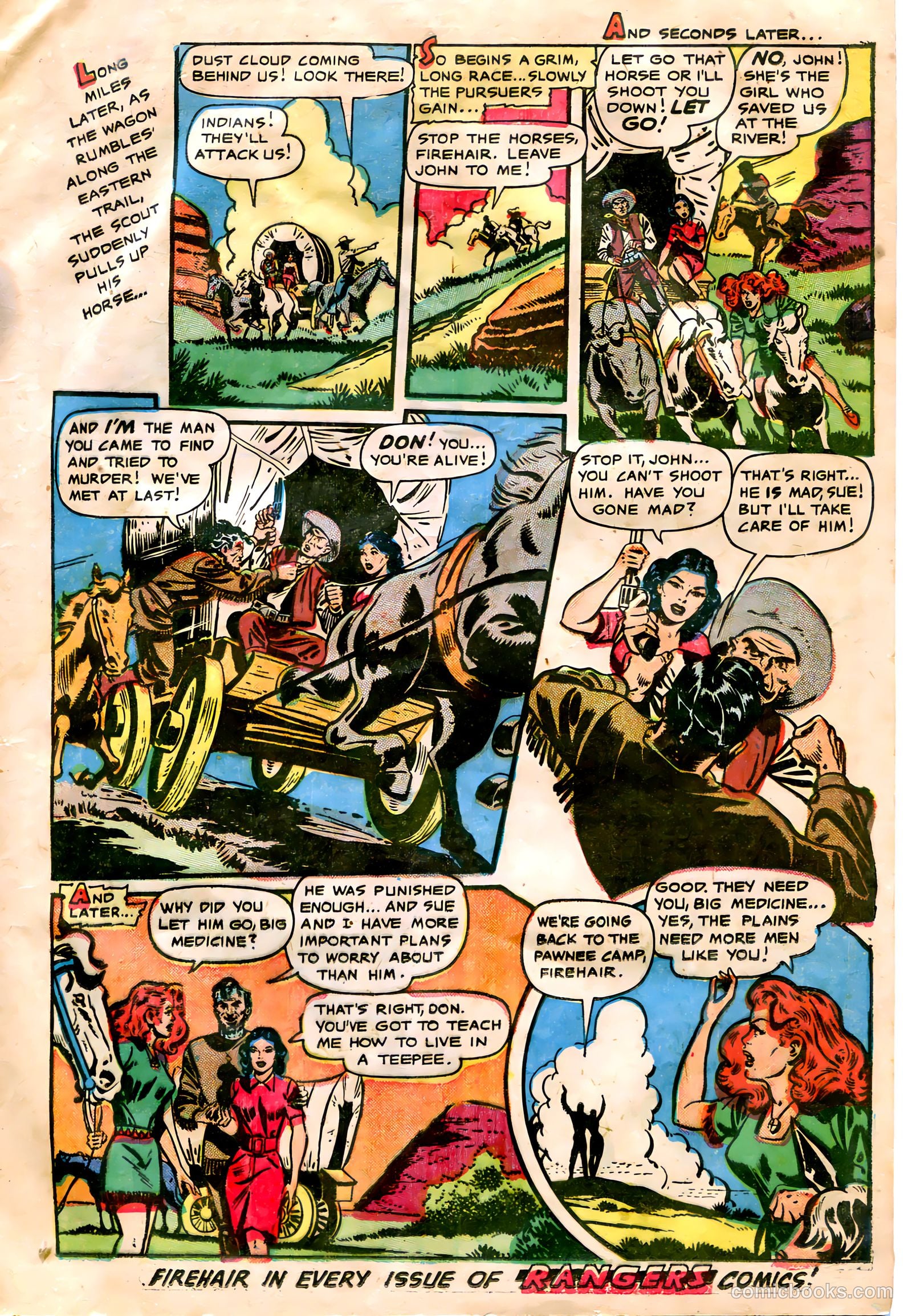 Rangers Comics #62 (1951) — page 13 of 36