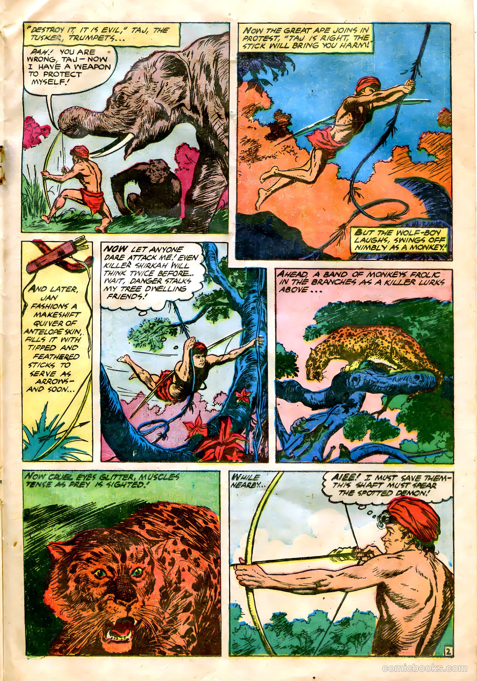 Rangers Comics #62 (1951) — page 21 of 36