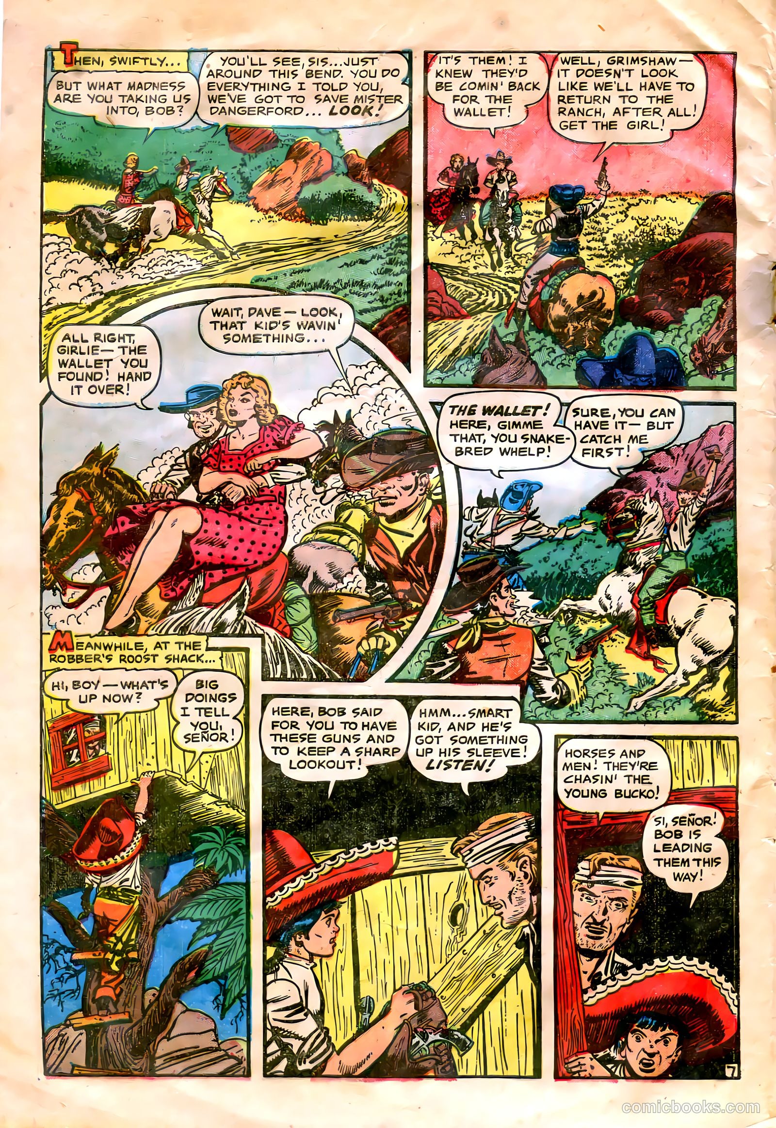 Rangers Comics #62 (1951) — page 32 of 36