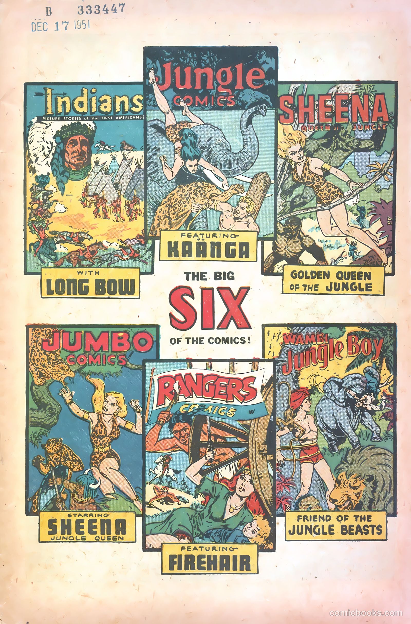 Rangers Comics #63 (1952) — page 3 of 36