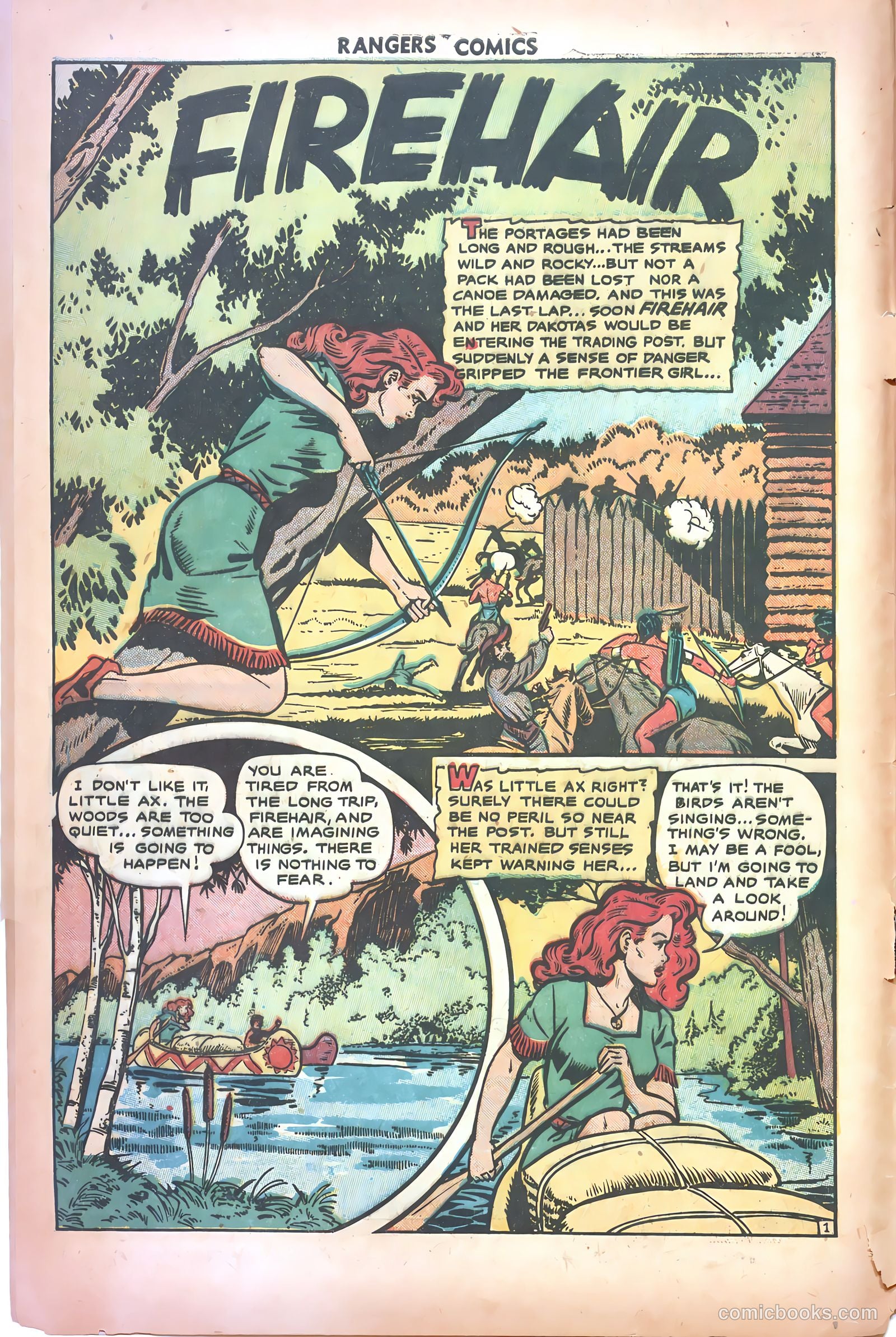 Rangers Comics #63 (1952) — page 4 of 36