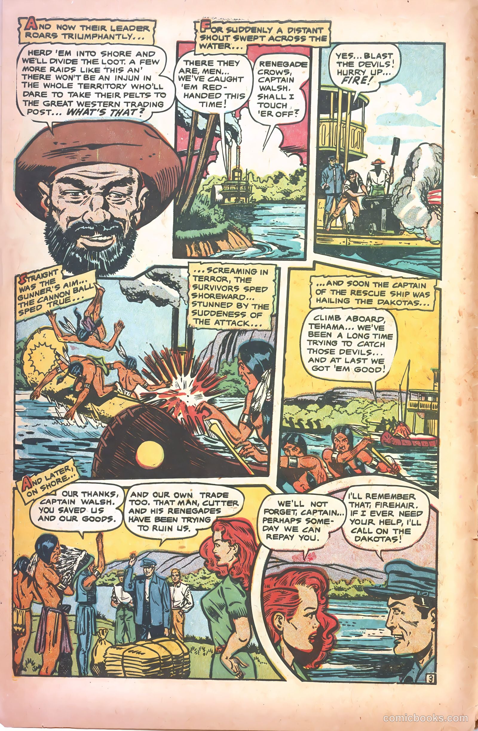 Rangers Comics #63 (1952) — page 6 of 36