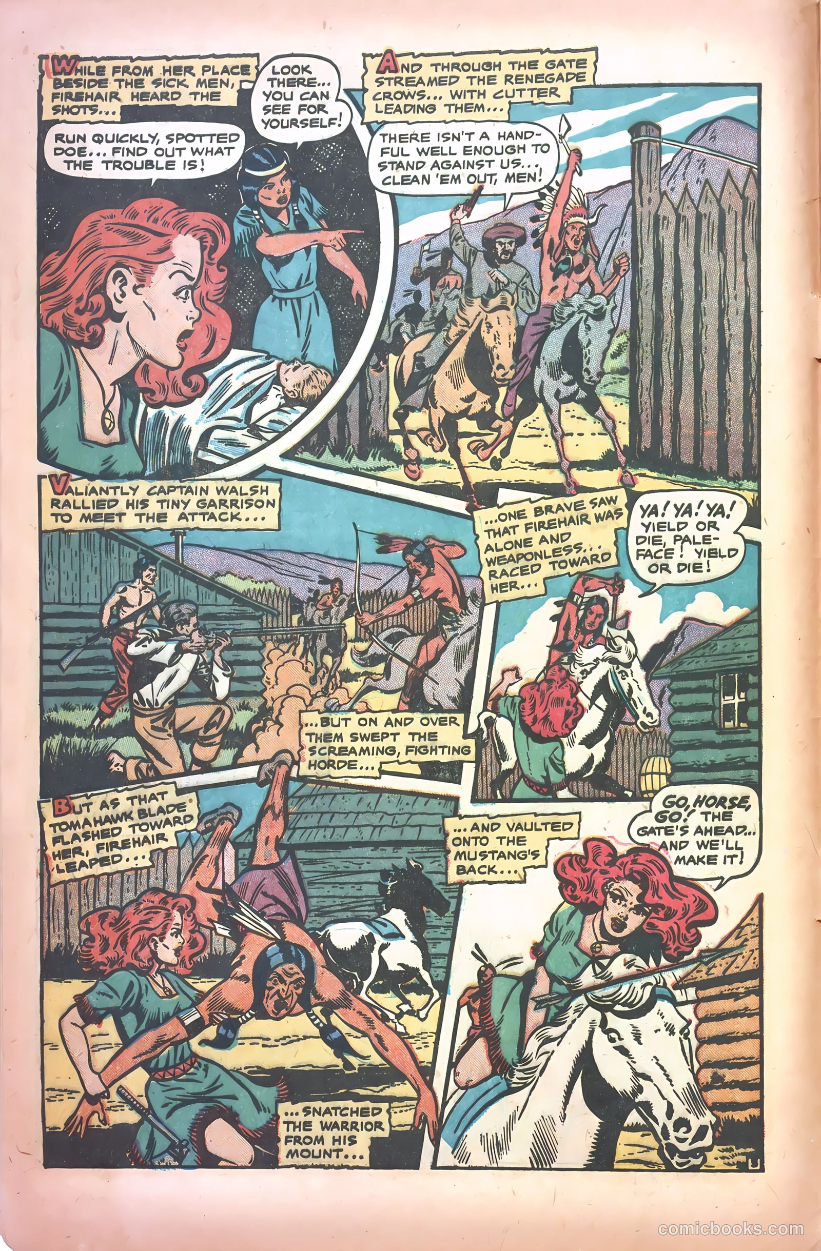 Rangers Comics #63 (1952) — page 8 of 36