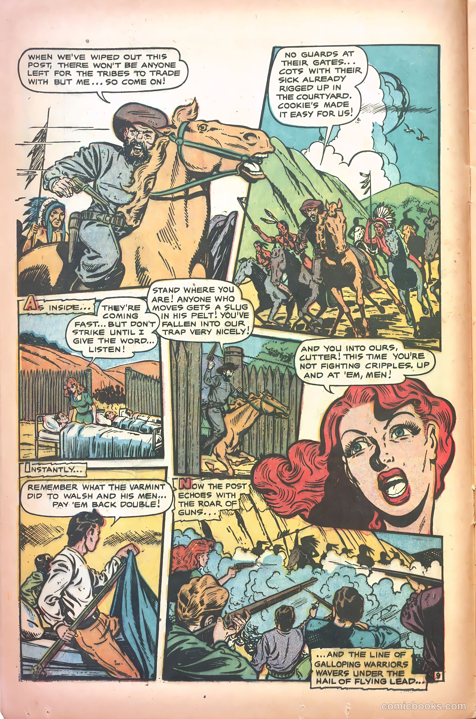 Rangers Comics #63 (1952) — page 12 of 36