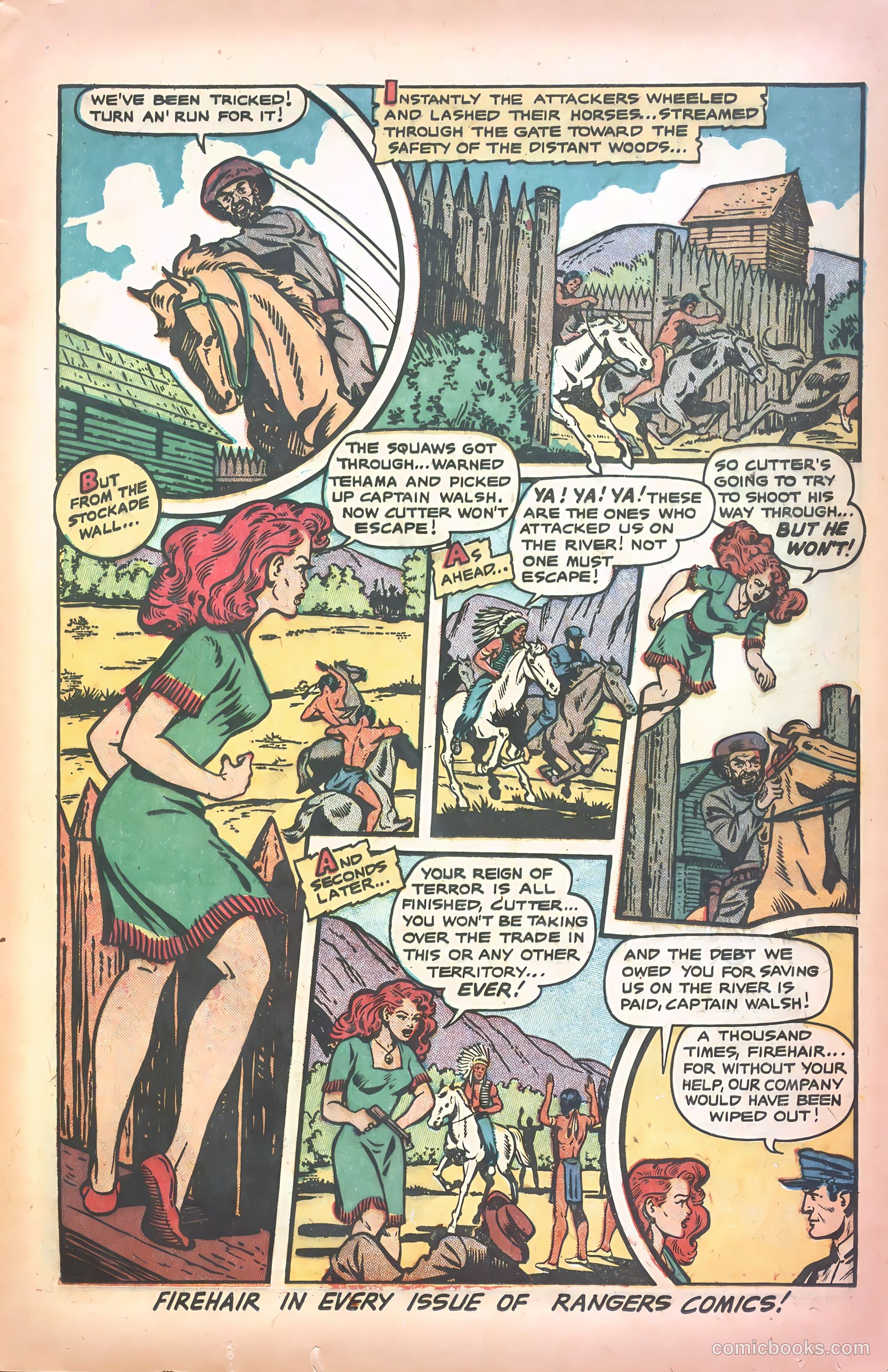 Rangers Comics #63 (1952) — page 13 of 36