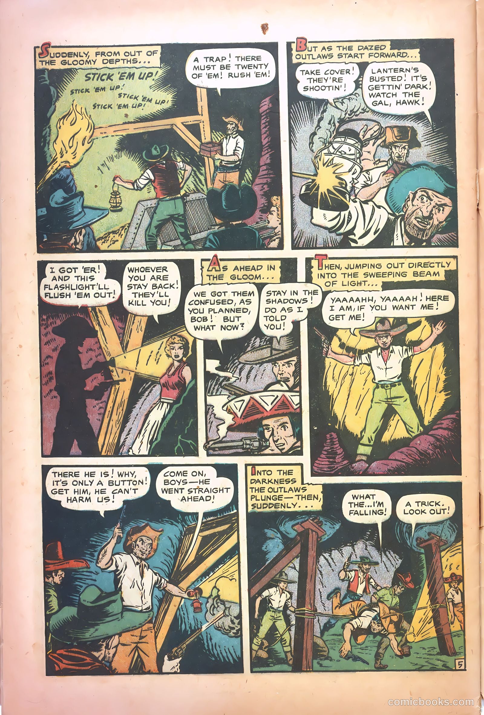 Rangers Comics #63 (1952) — page 32 of 36