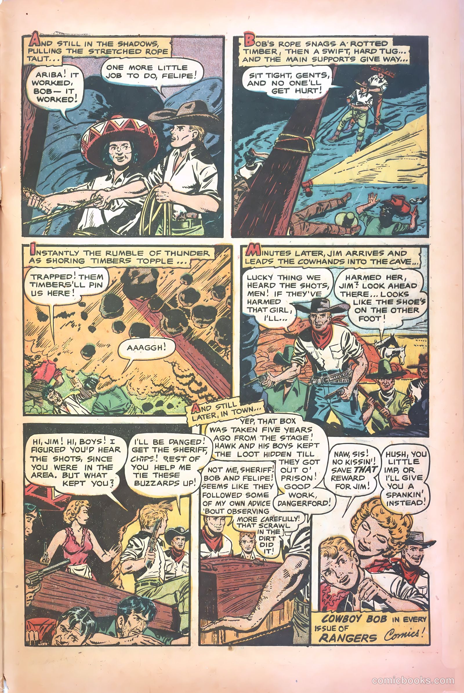 Rangers Comics #63 (1952) — page 33 of 36