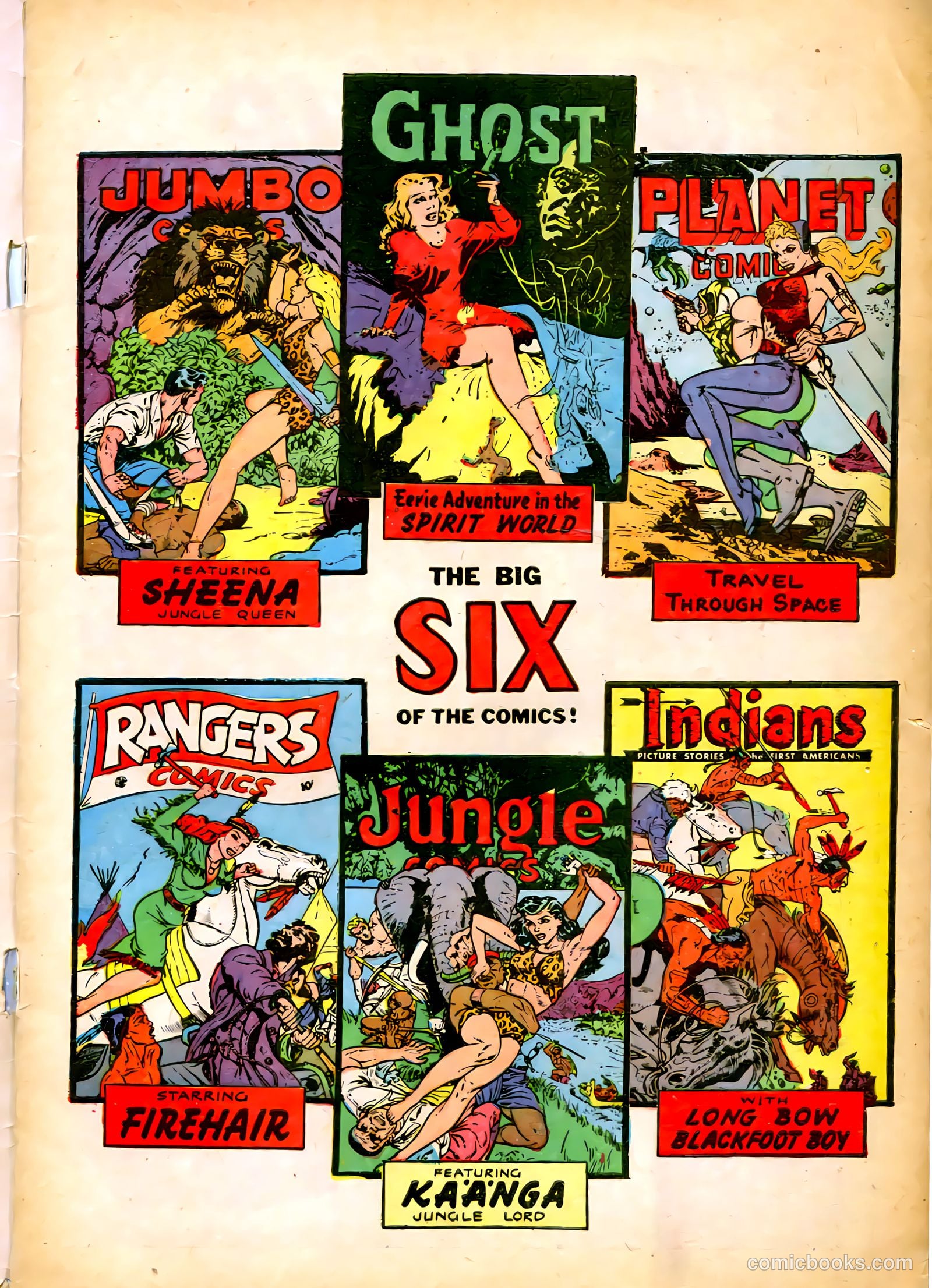 Rangers Comics #64 (1952) — page 3 of 36