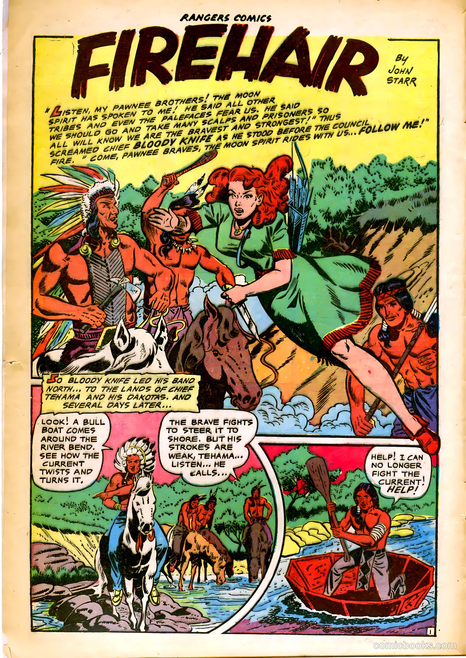 Rangers Comics #64 (1952) — page 4 of 36