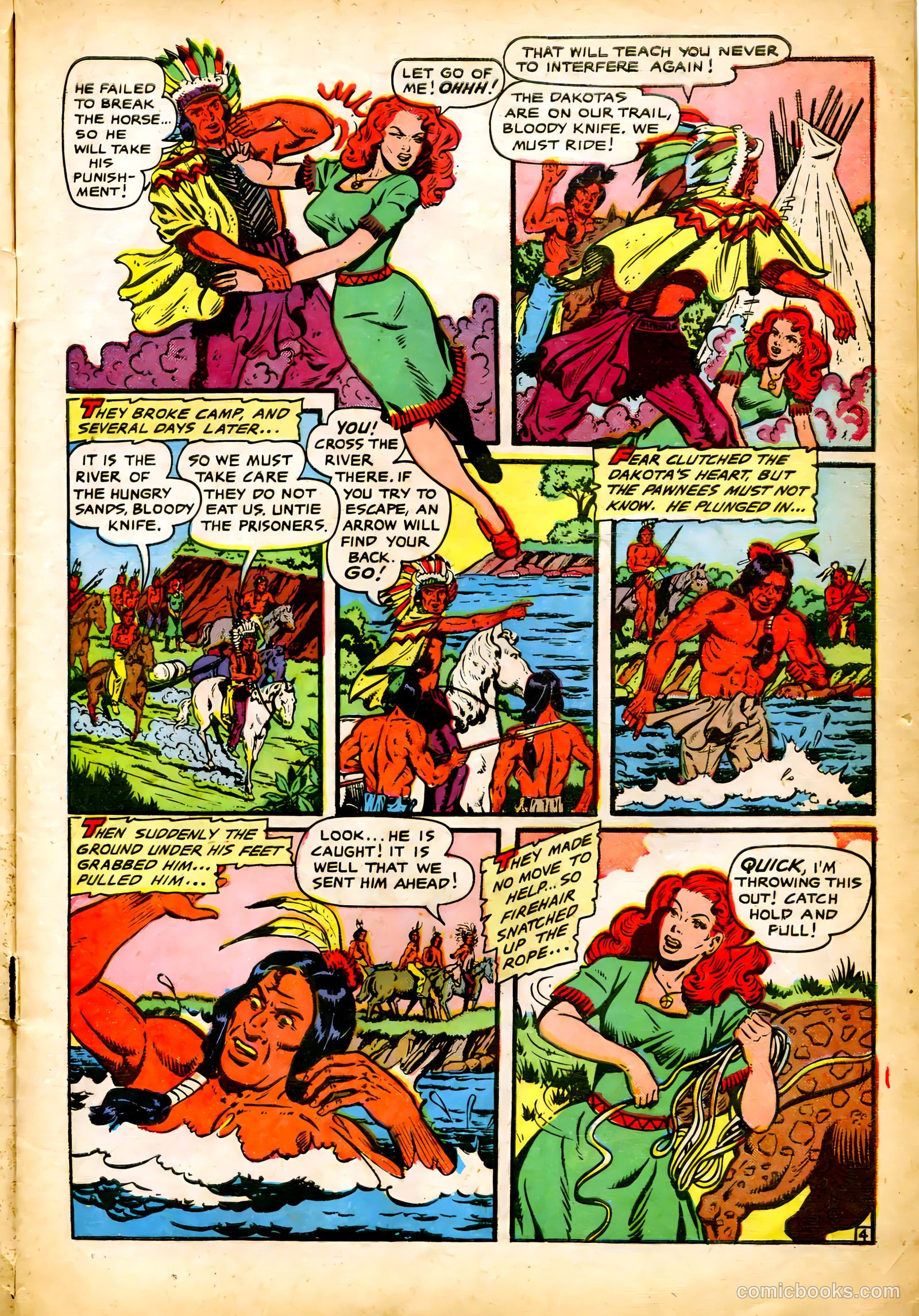 Rangers Comics #64 (1952) — page 7 of 36