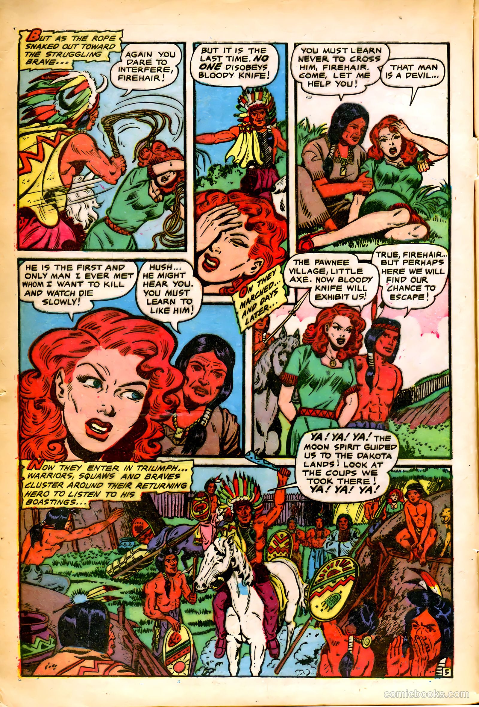 Rangers Comics #64 (1952) — page 8 of 36