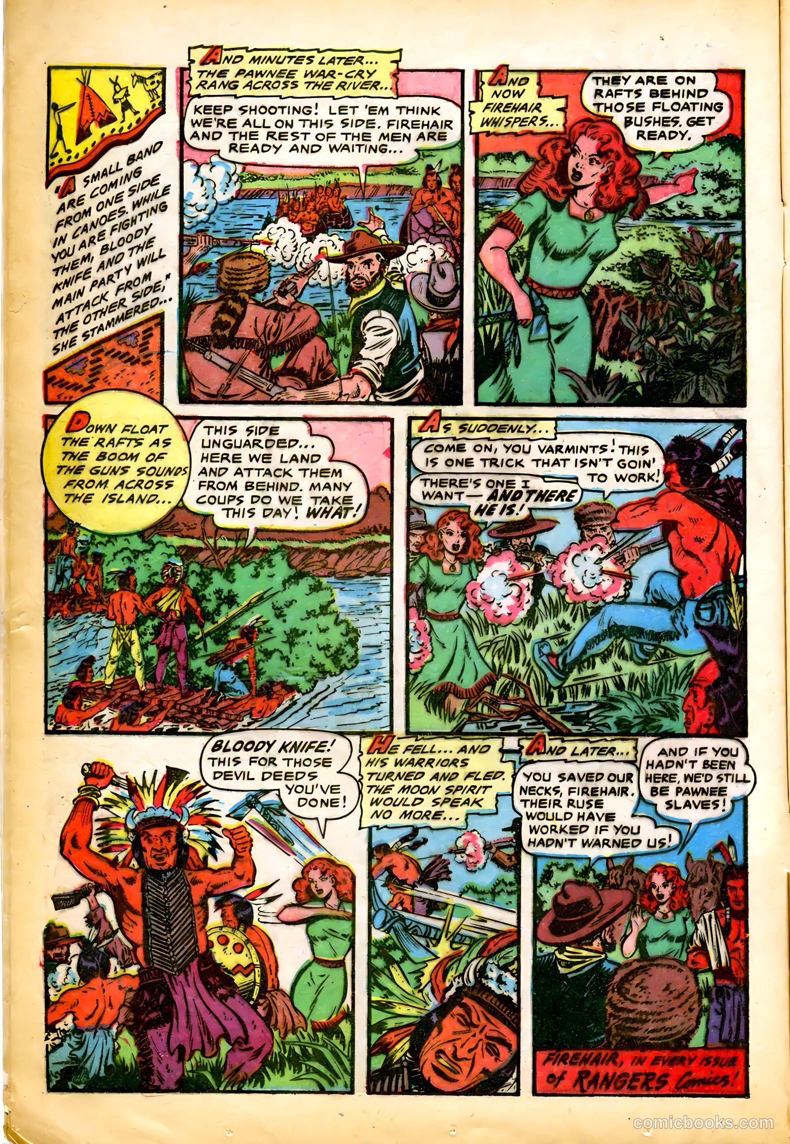 Rangers Comics #64 (1952) — page 12 of 36
