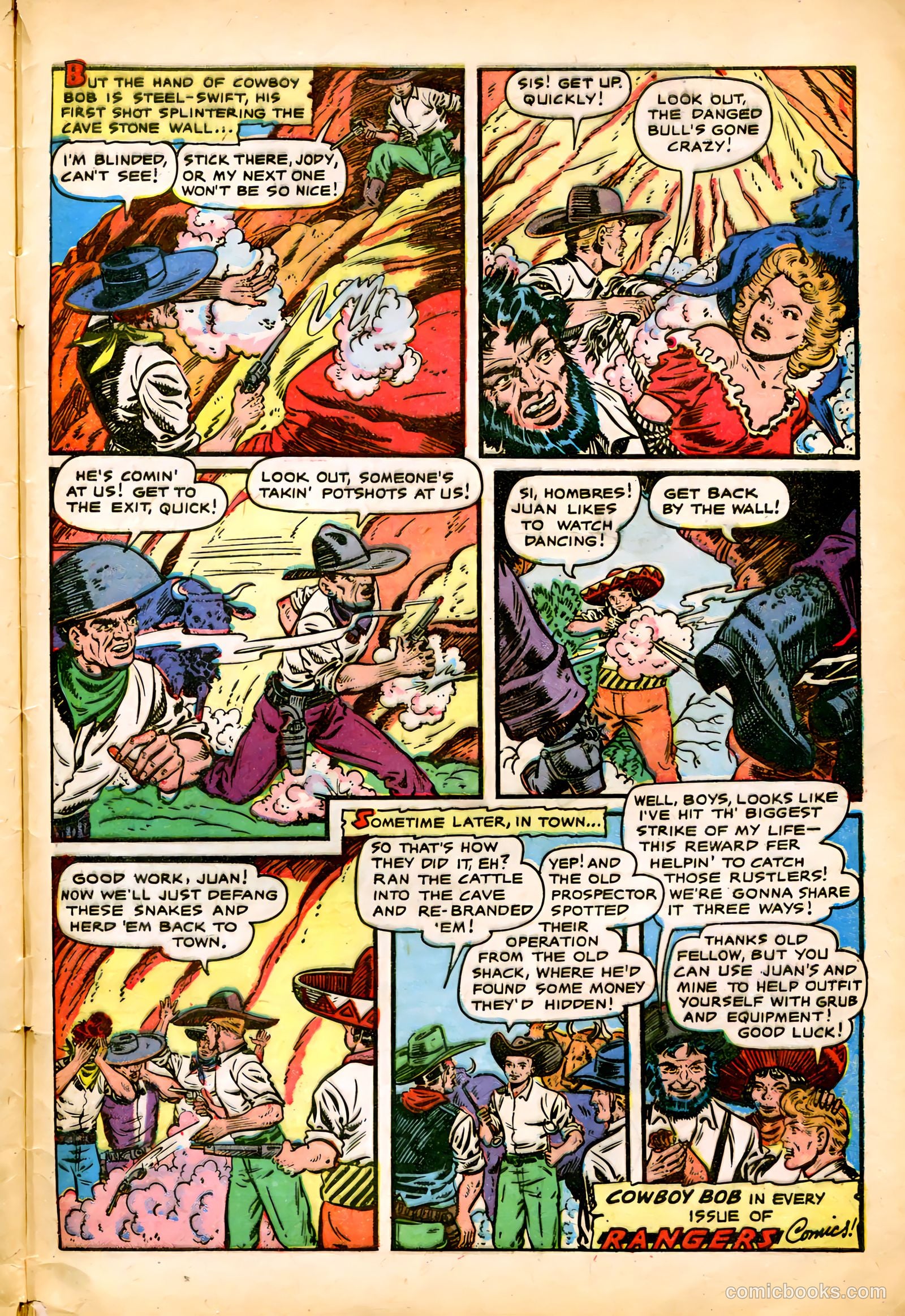 Rangers Comics #64 (1952) — page 33 of 36