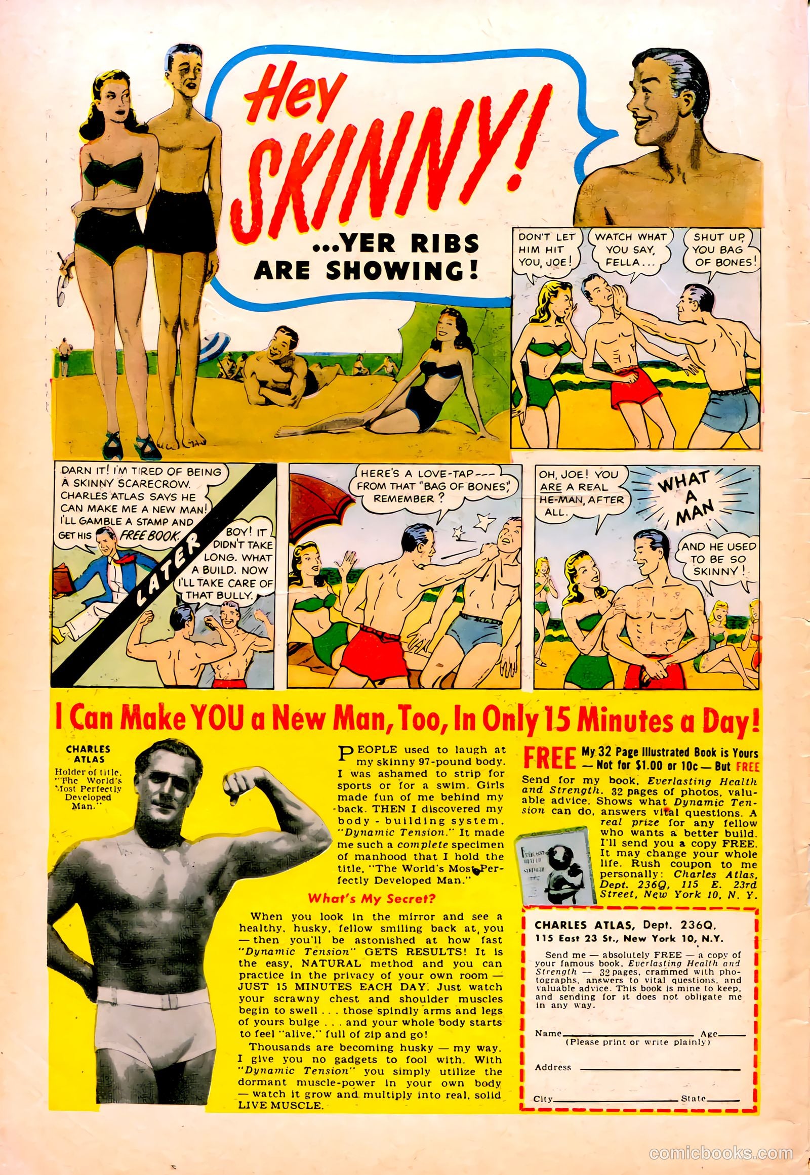 Rangers Comics #64 (1952) — page 36 of 36