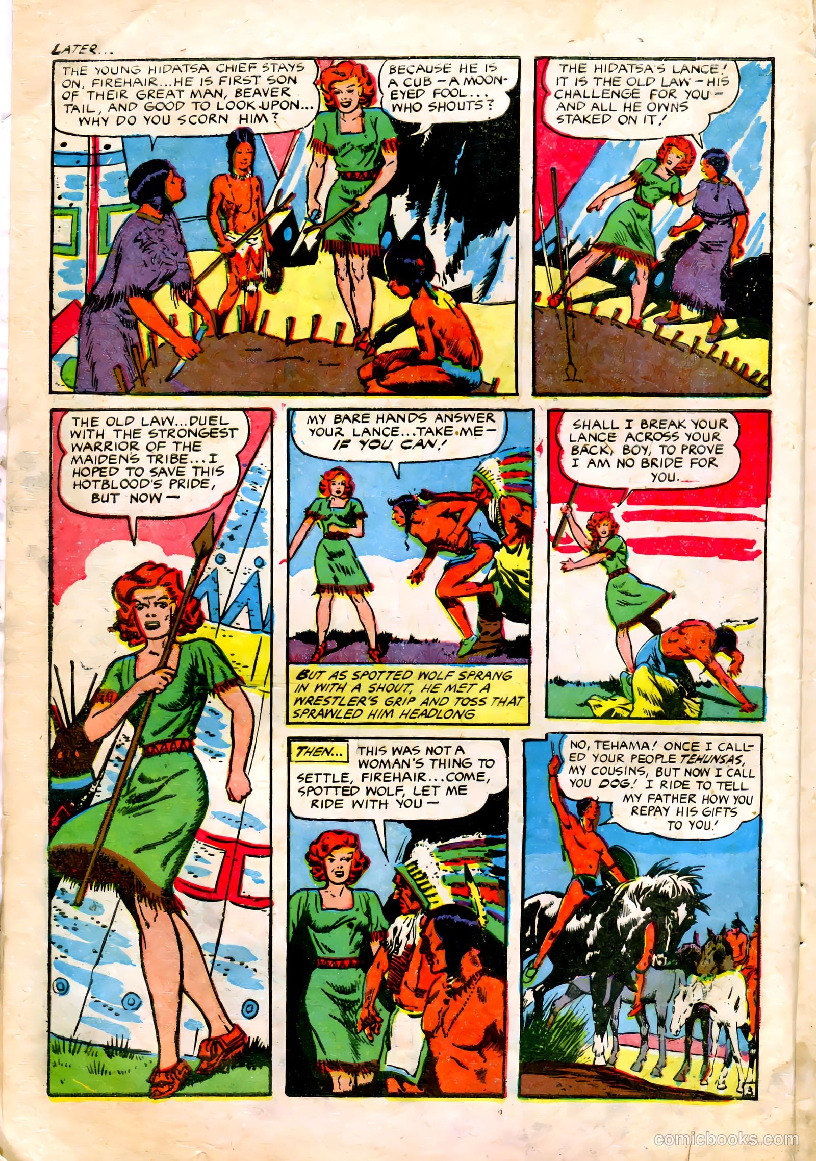 Rangers Comics #65 (1952) — page 6 of 36