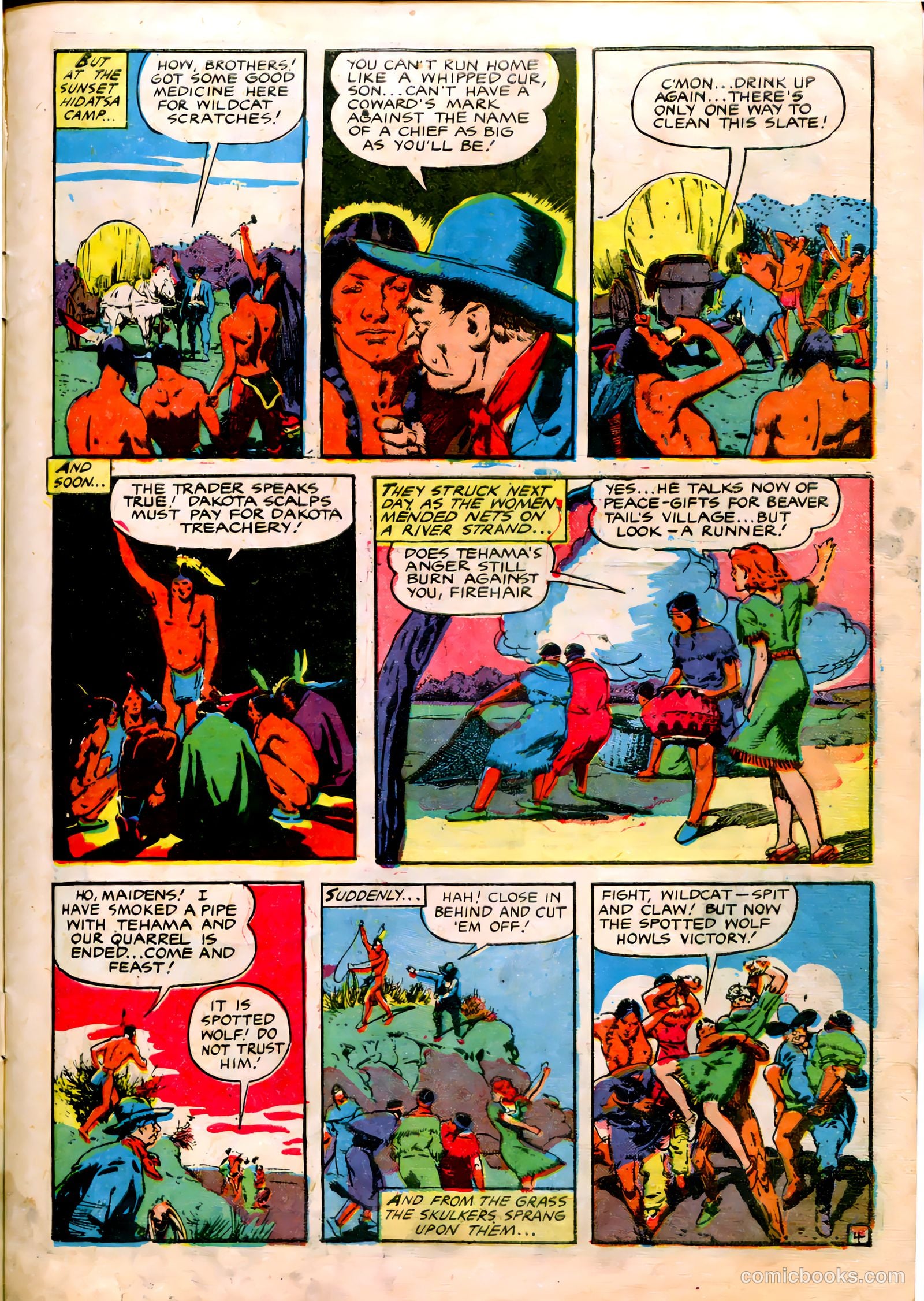 Rangers Comics #65 (1952) — page 7 of 36
