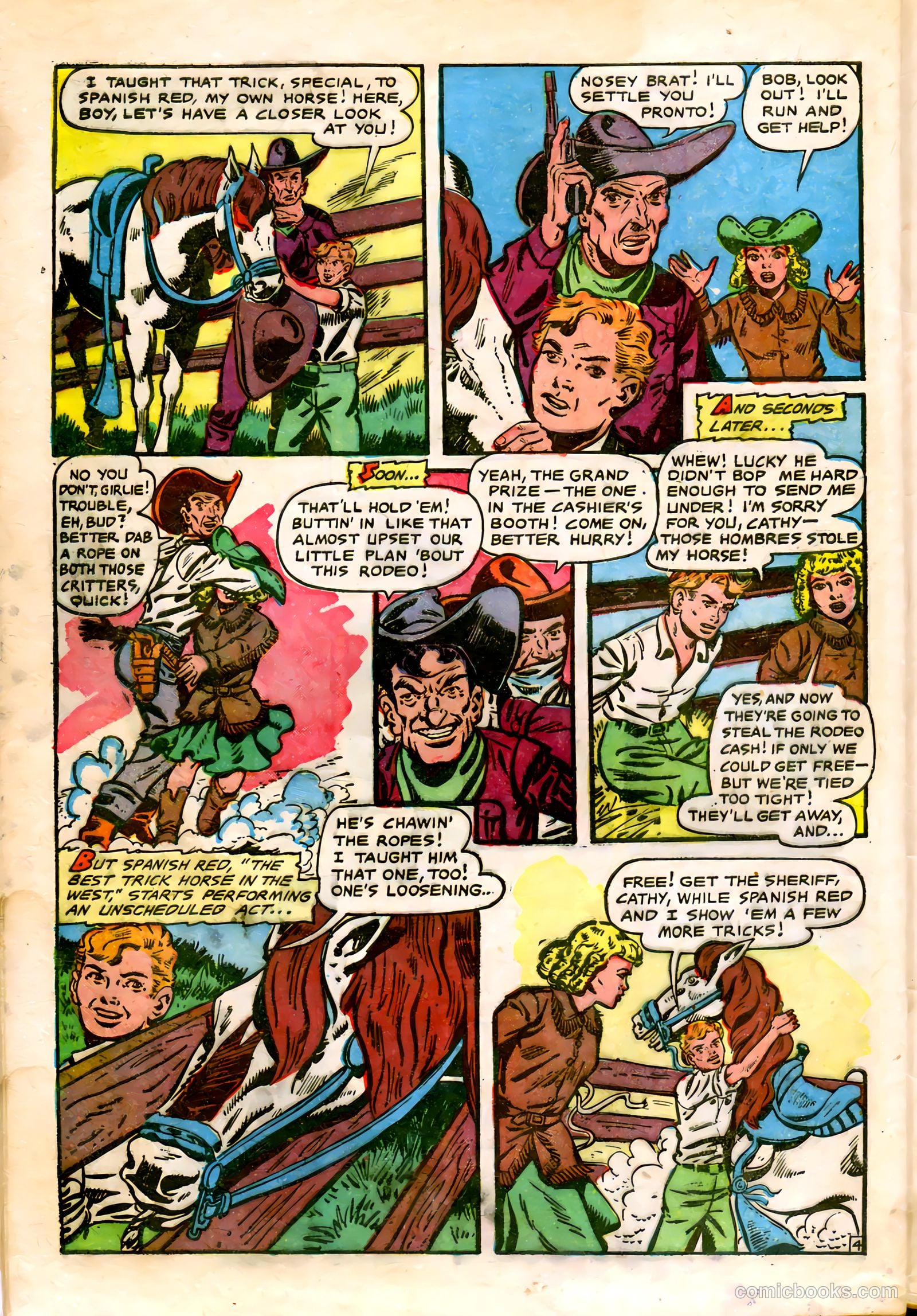 Rangers Comics #65 (1952) — page 32 of 36