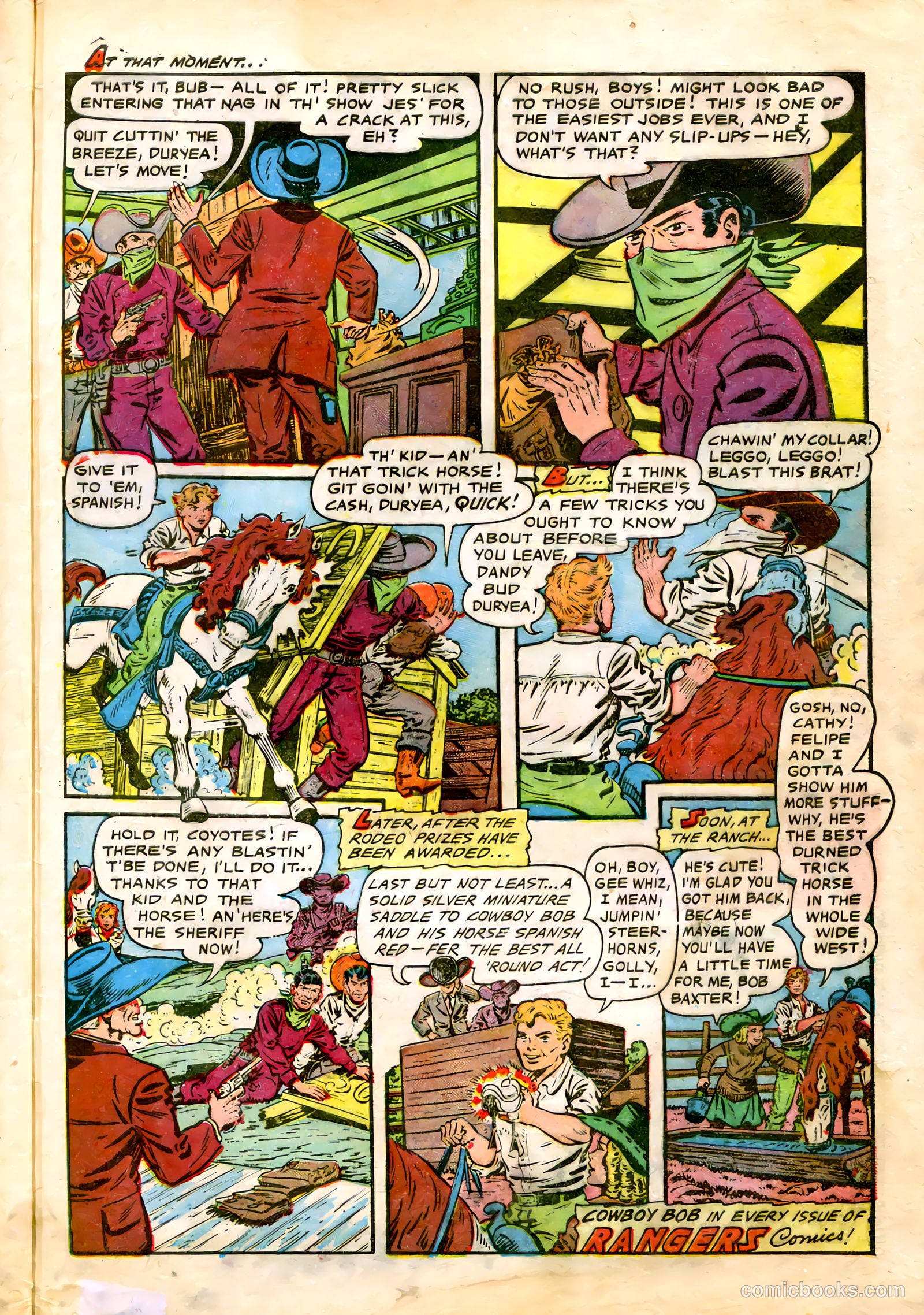 Rangers Comics #65 (1952) — page 33 of 36