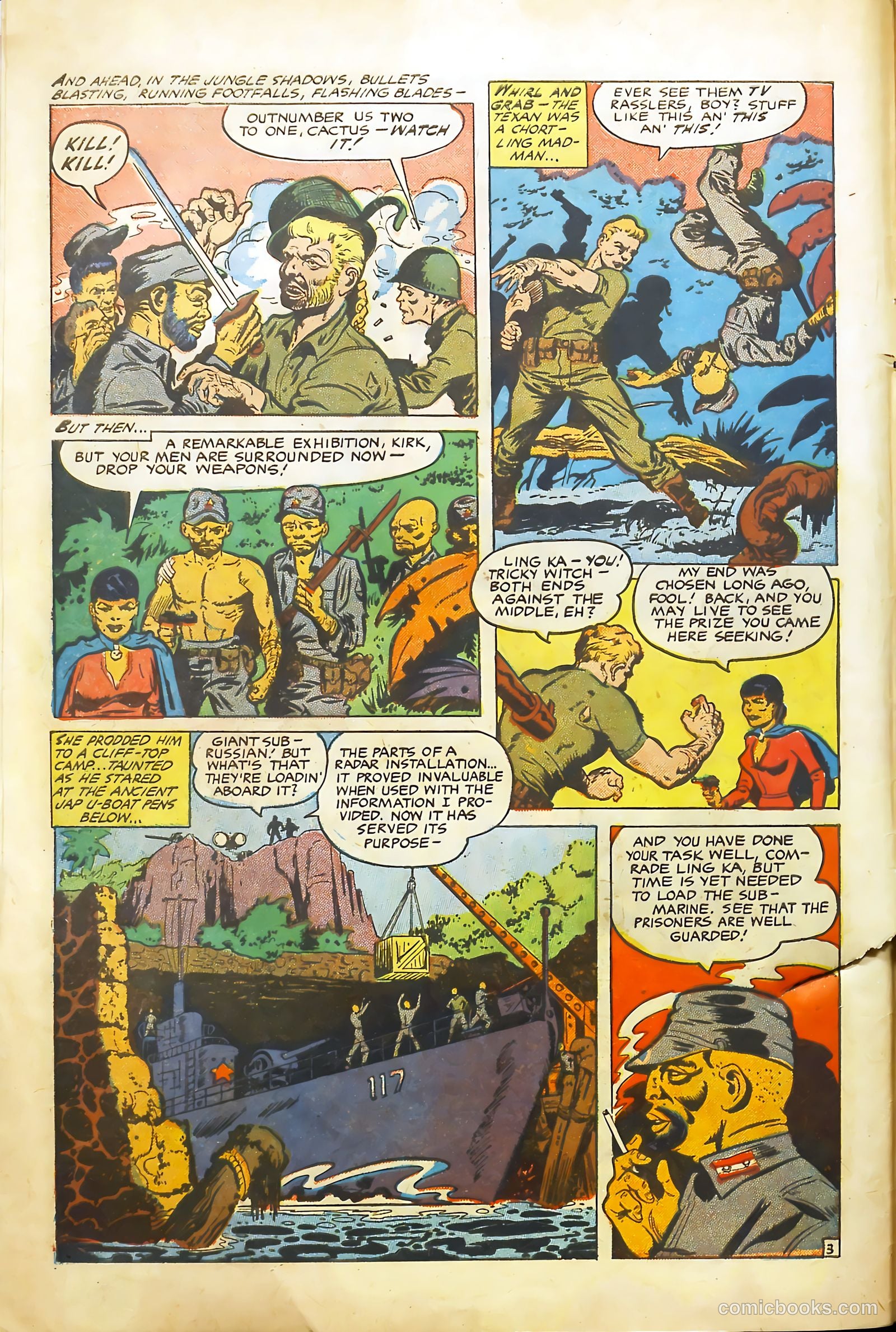 Rangers Comics #66 (1952) — page 6 of 37