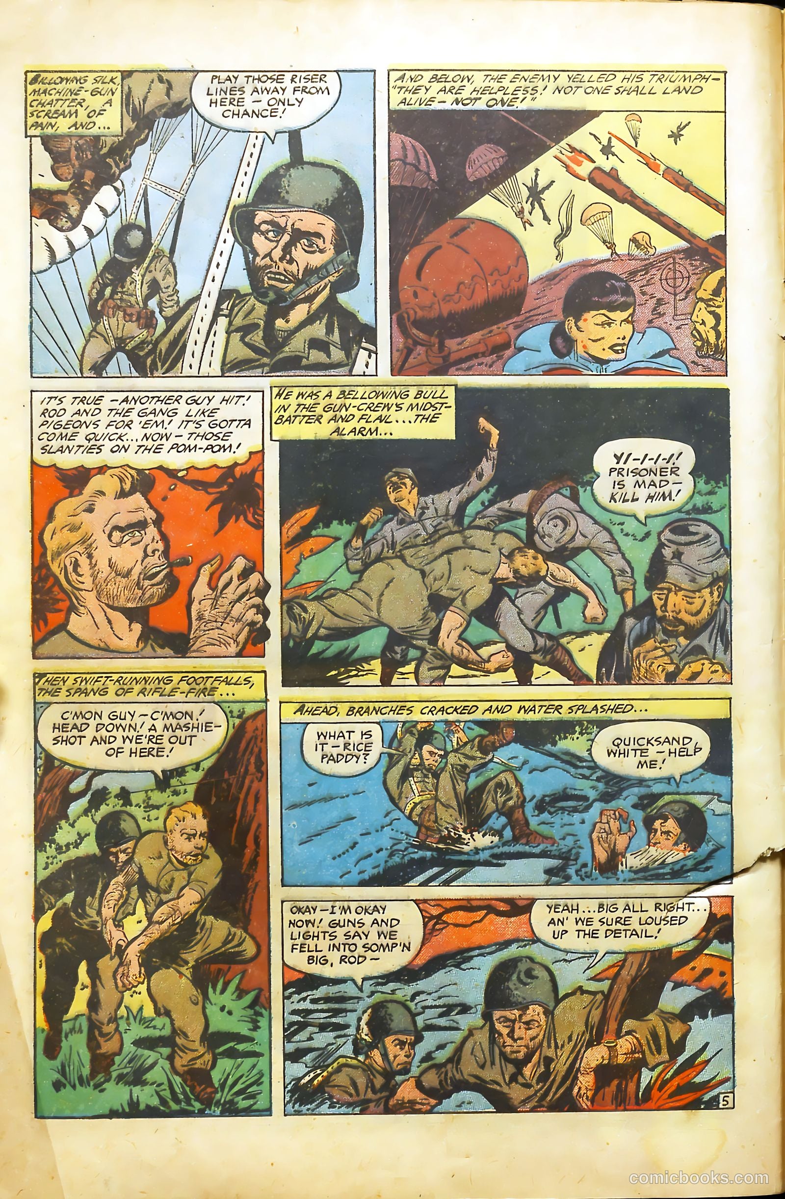 Rangers Comics #66 (1952) — page 8 of 37